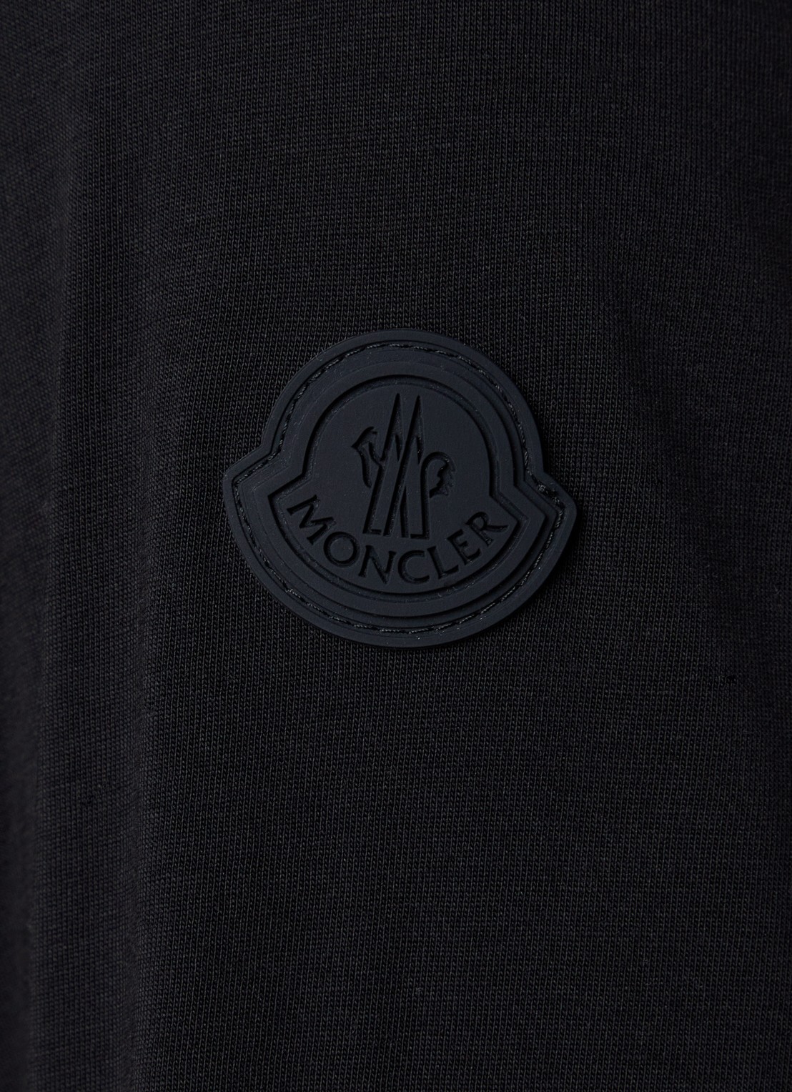 Moncler Longsleeve met borstzak - detail 2 zwart