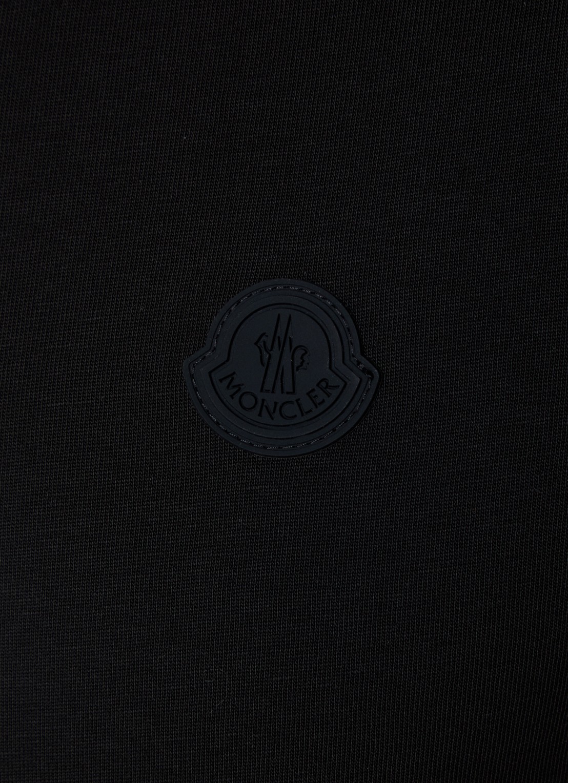 Moncler Longsleeve met logo- en backprint  - detail 5 zwart