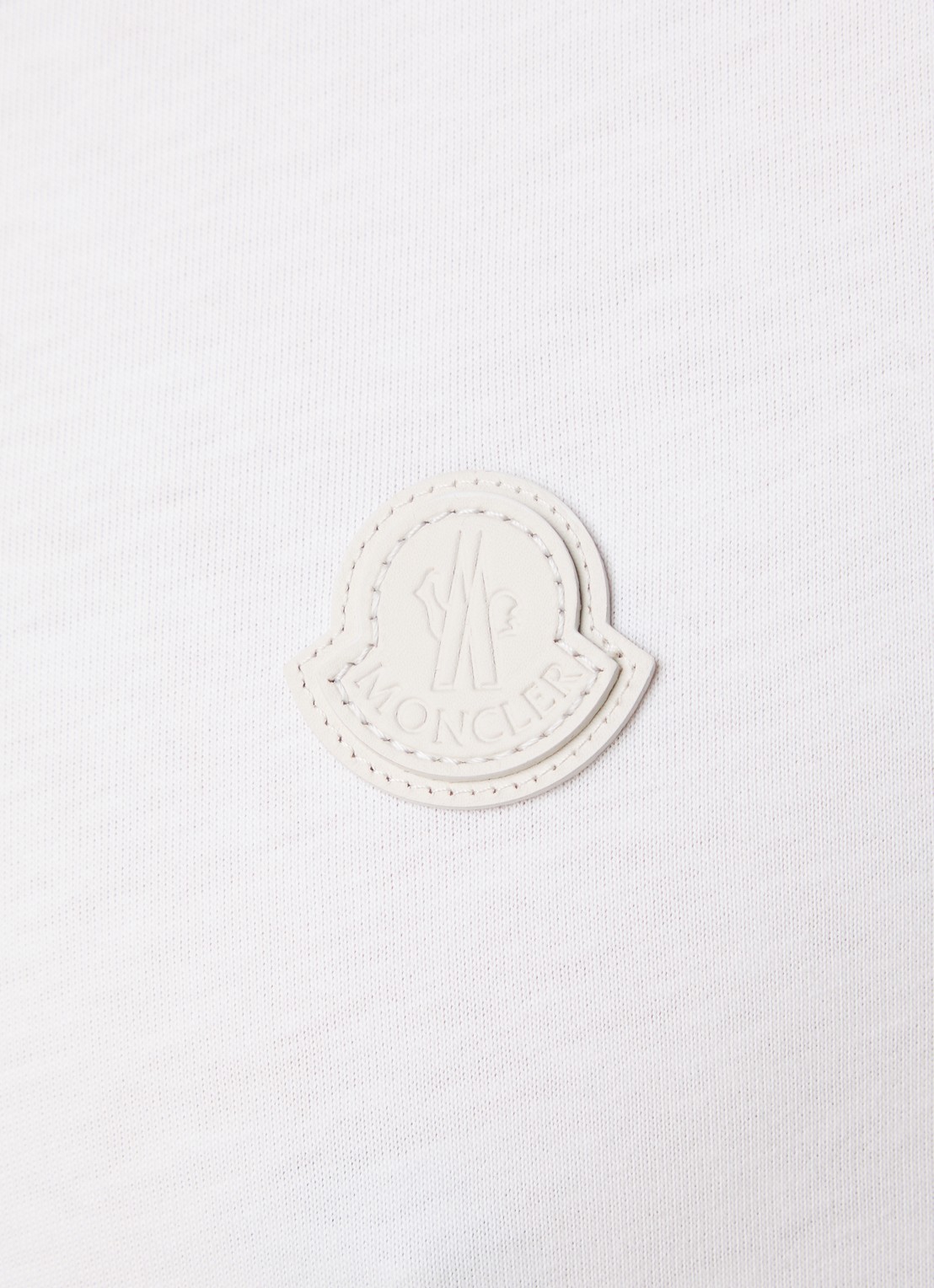 Moncler Longsleeve met logo - detail 2 wit