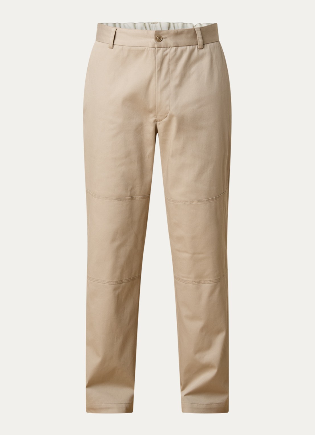 Moncler Loose fit chino met steekzakken - voorkant 2 khaki