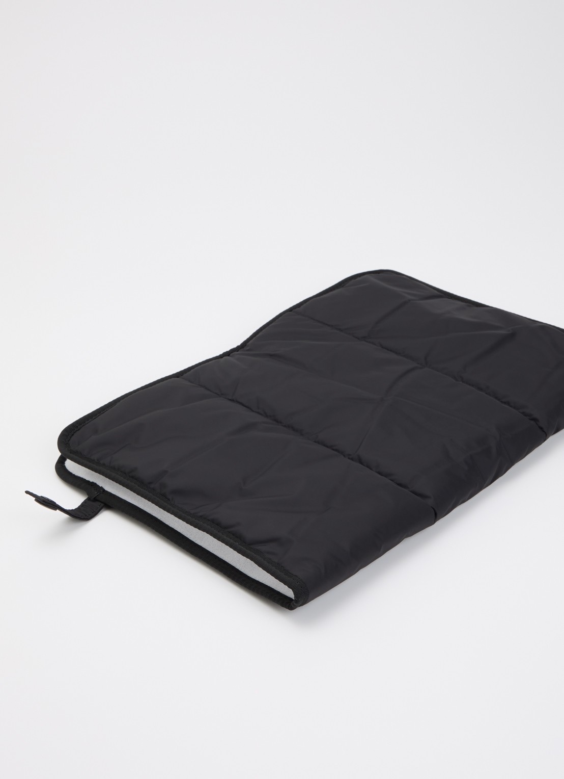 Moncler Luiertas met leren details en logo - detail 3 zwart