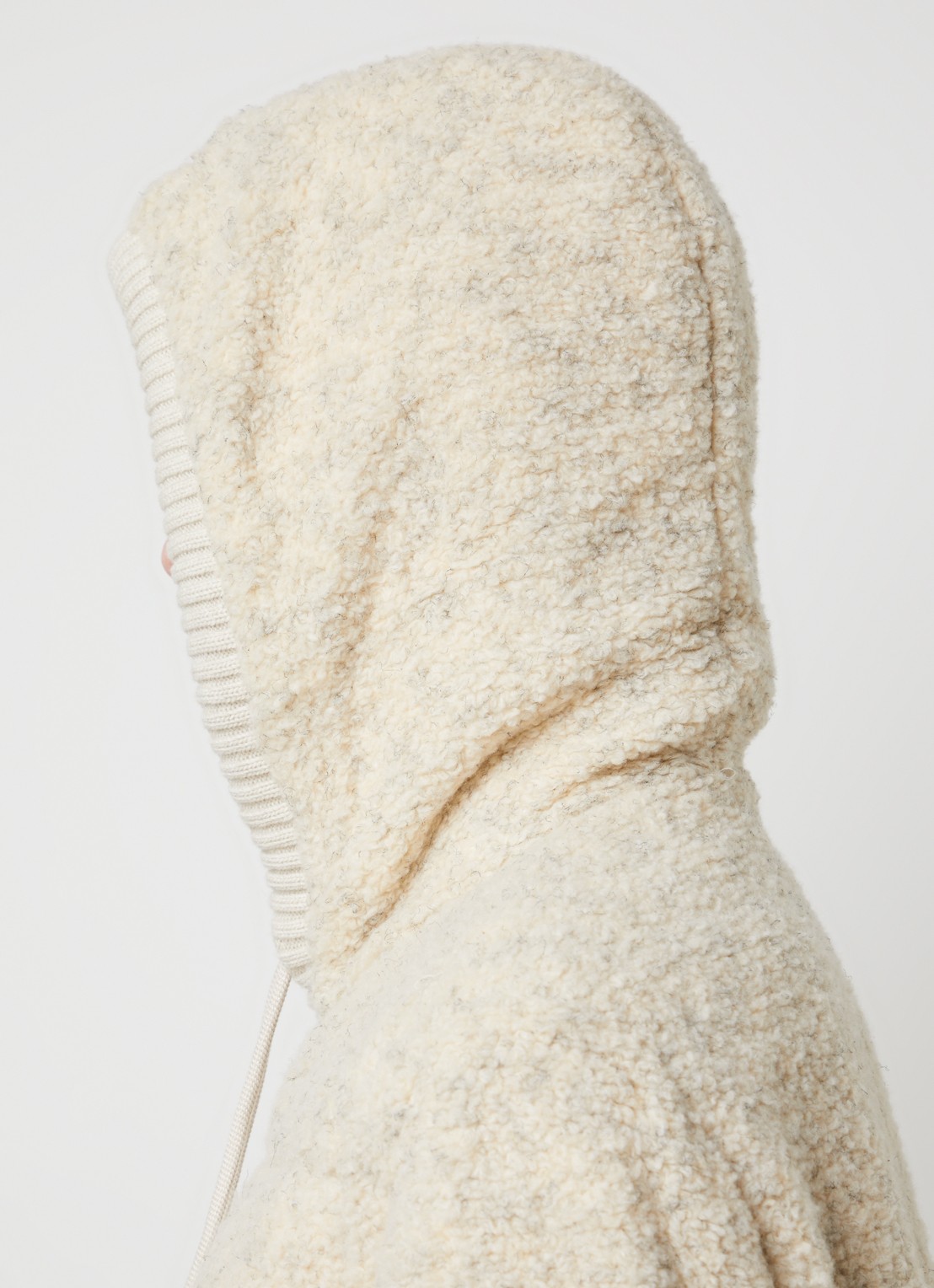 Moncler Maglia fijngebreid vest met steekzakken - detail 4 wit