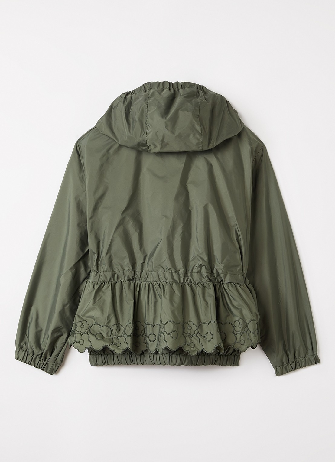 Moncler Manolya jack met steekzakken - achterkant 3 bronsgroen