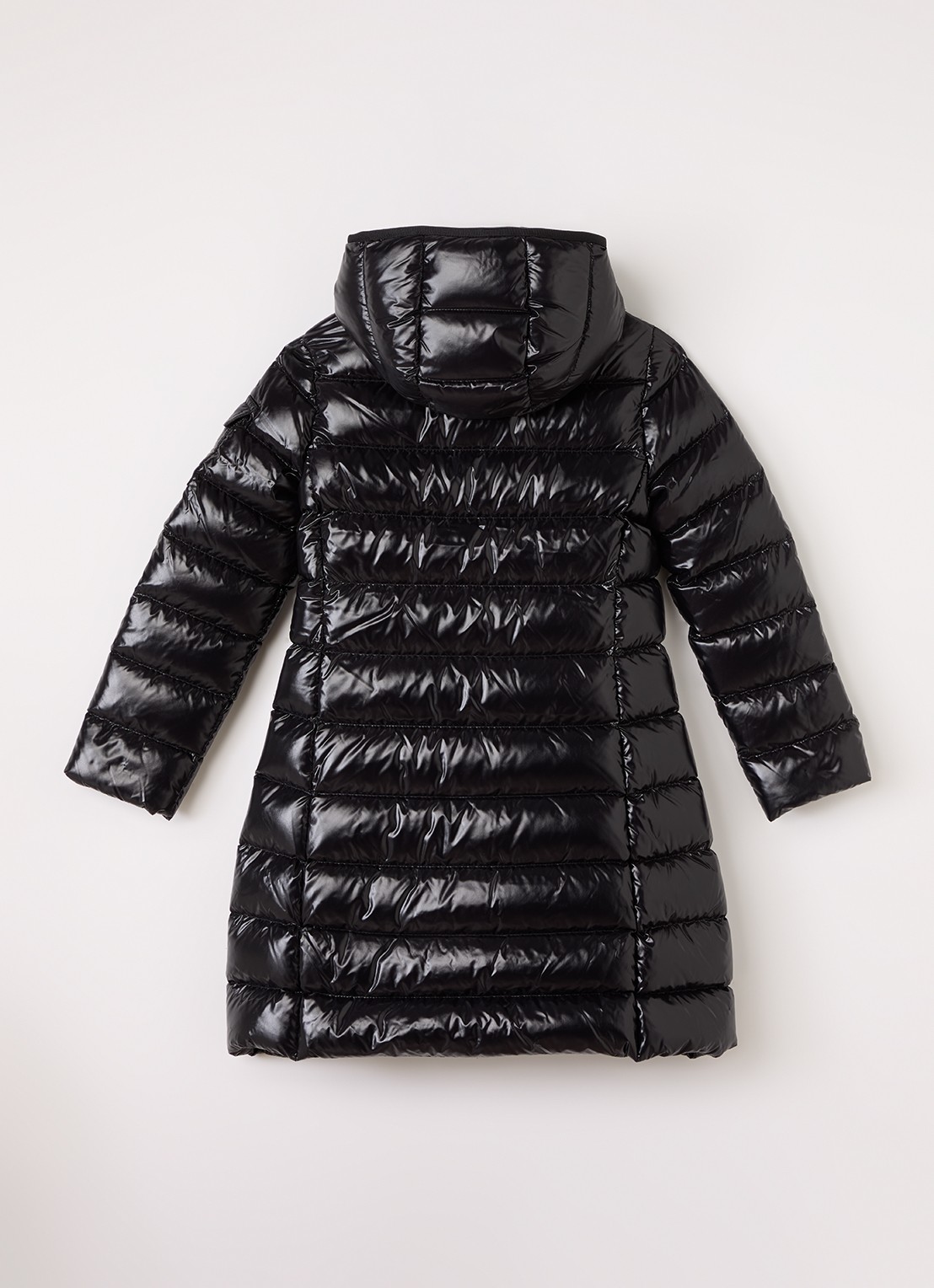 Moncler Moka puffer jack met donsvulling - achterkant zwart