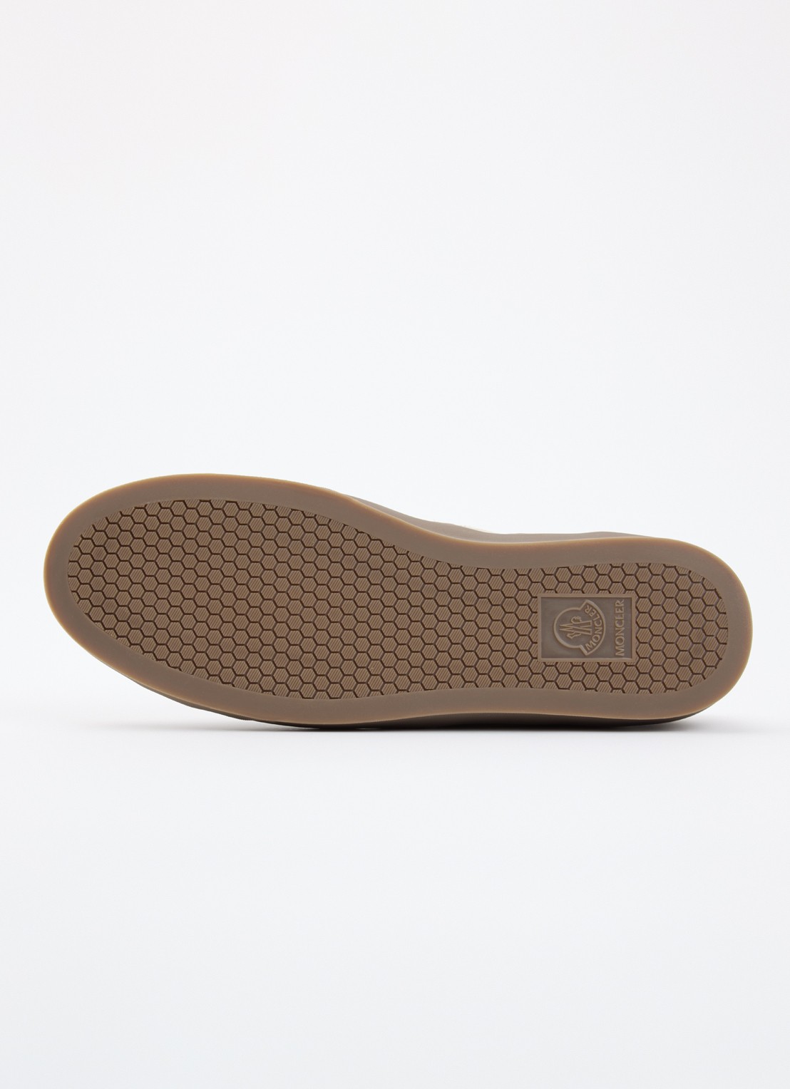Moncler Monaco2 sneaker van suede - detail 3 khaki