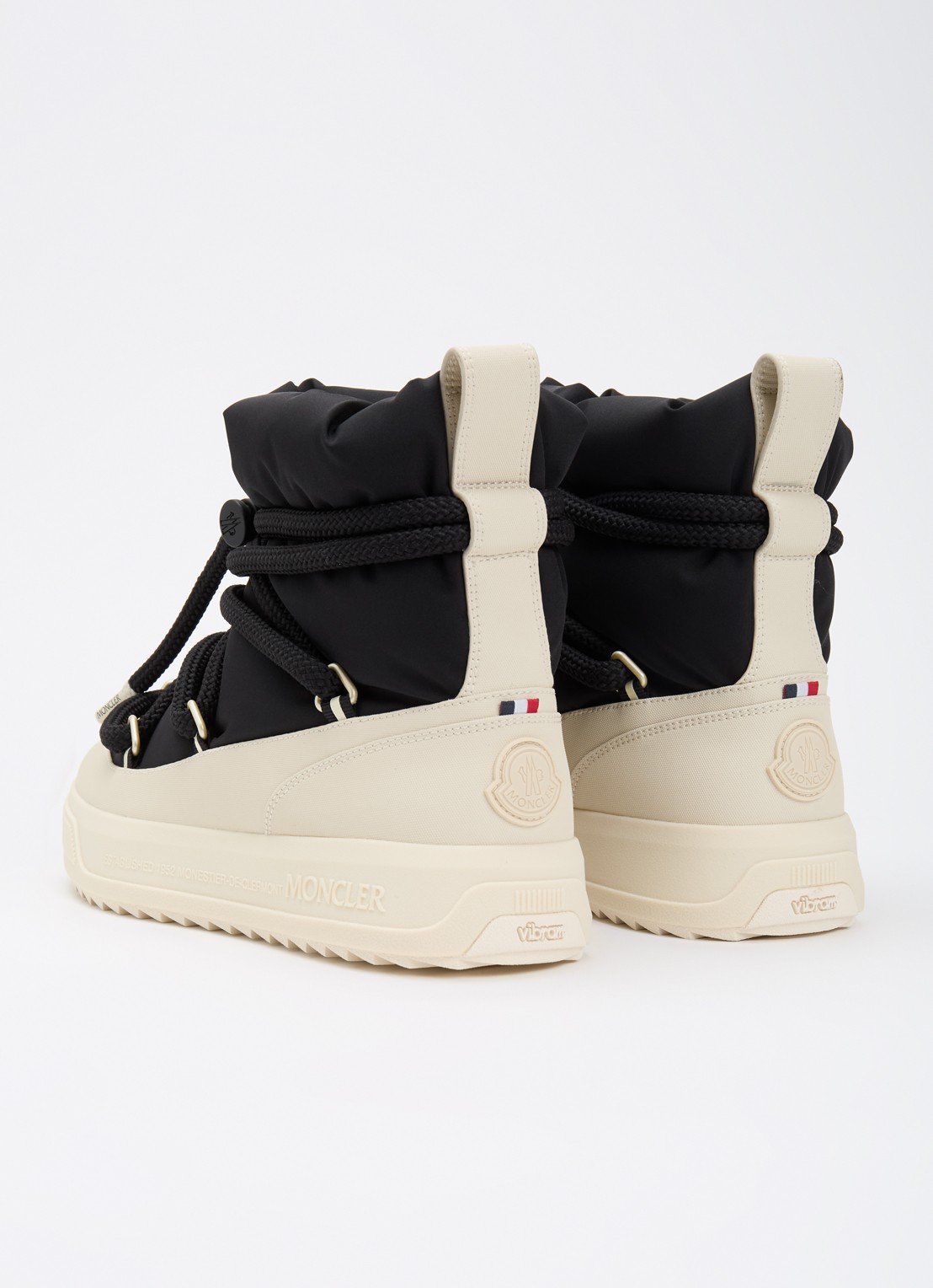 Moncler Monpulse snowboot met waterafstotende coating - achterkant 4 zwart