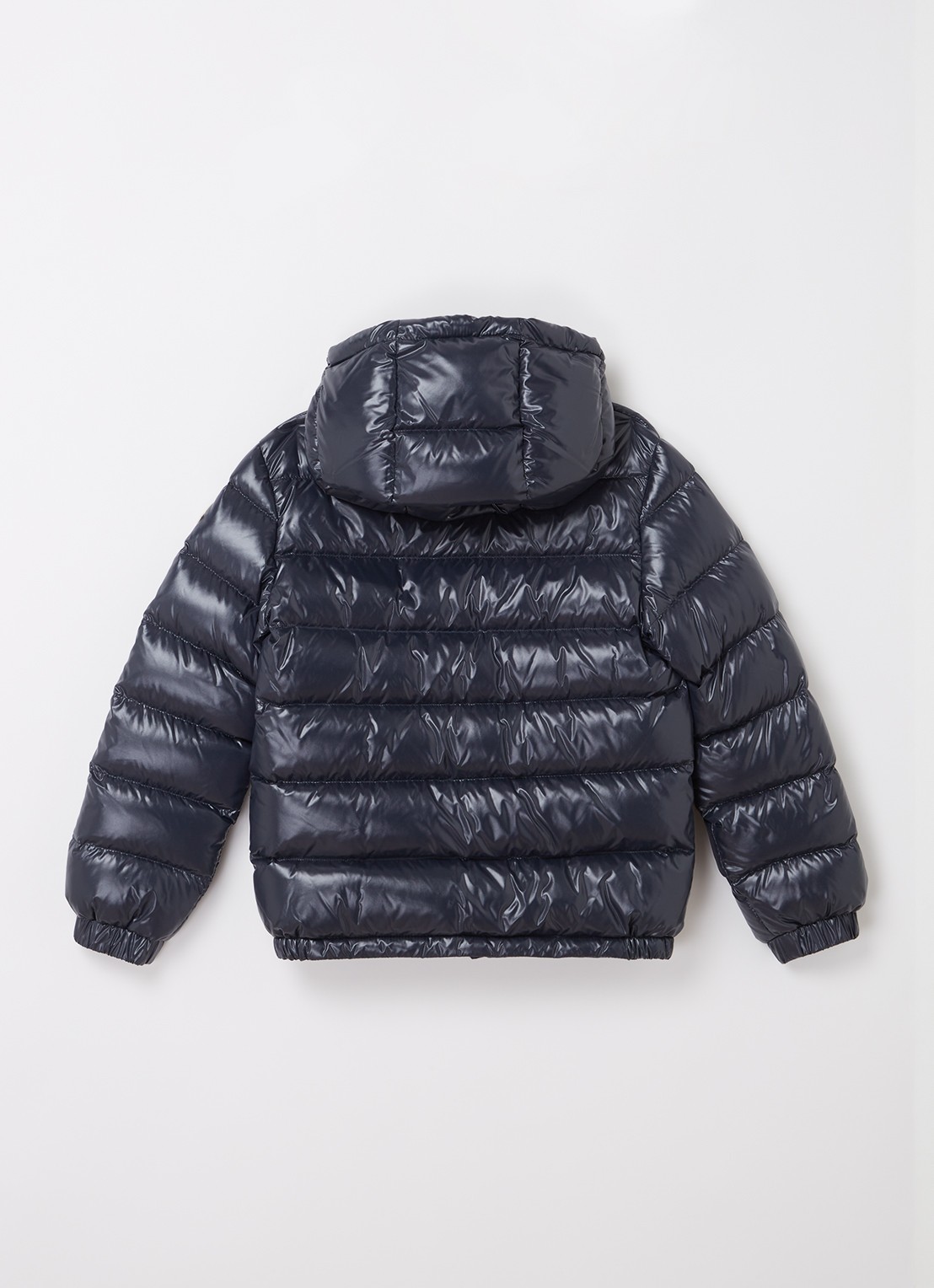 Moncler New Aubert gewatteerde jas met donsvulling - achterkant blauw
