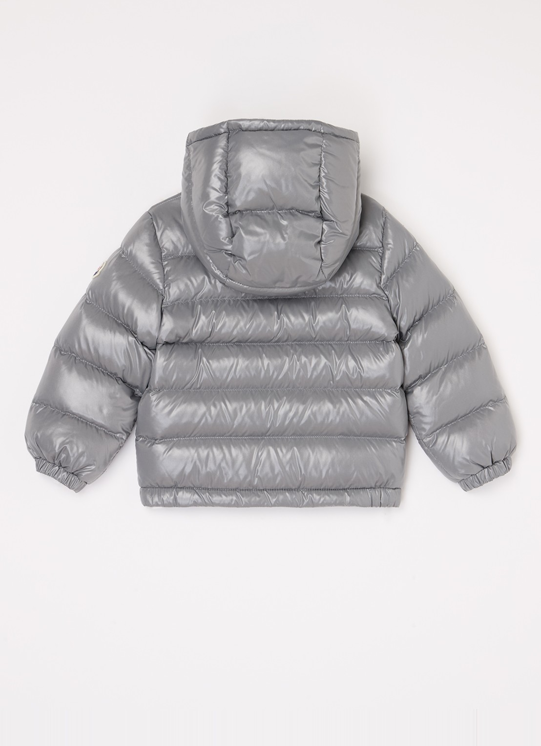 Moncler New Aubert puffer jack met donsvulling - achterkant grijs