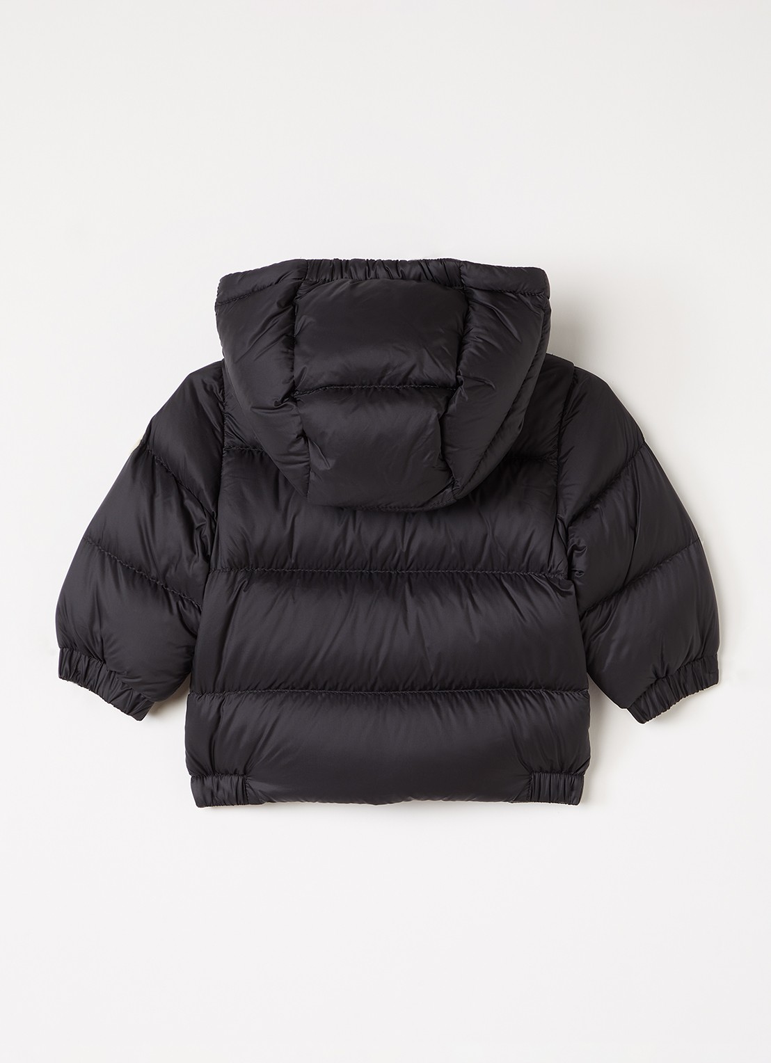 Moncler New Macaire pufferjack met donsvulling - achterkant zwart
