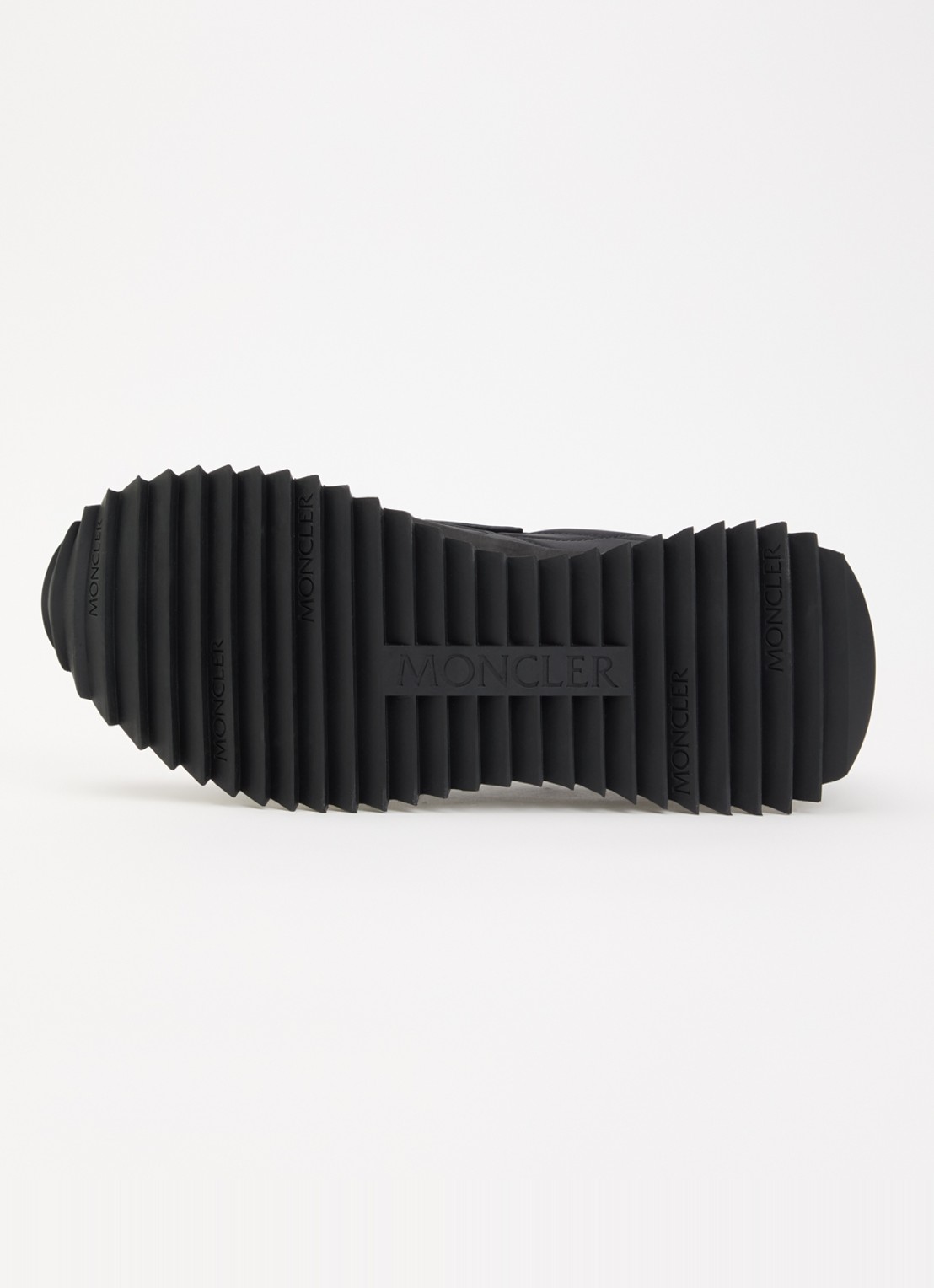 Moncler Pacey2 sneaker met details van nubuck en suède - detail 6 zwart