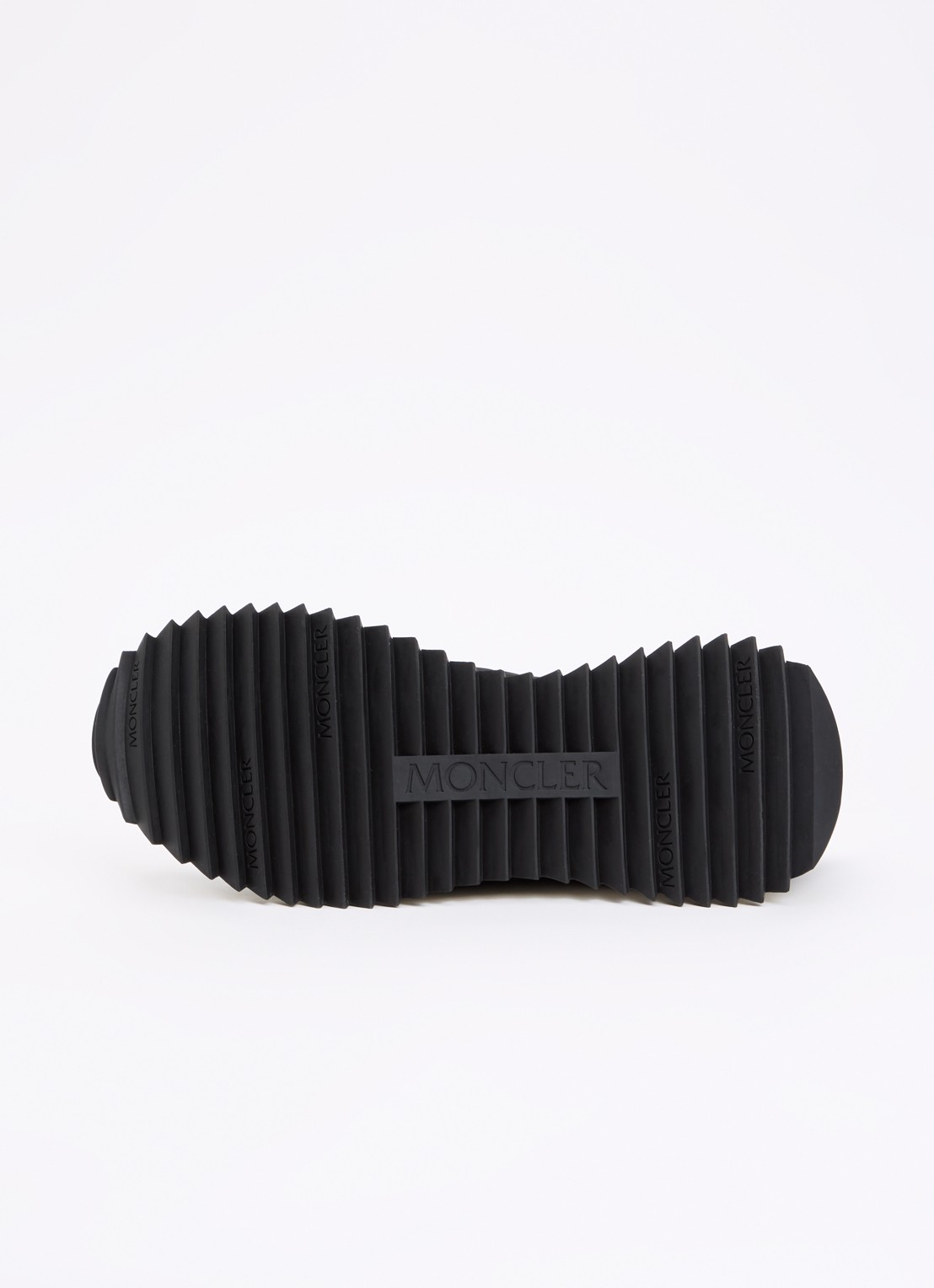 Moncler Pacey2 sneaker met suède en nubuck details - detail 5 zwart