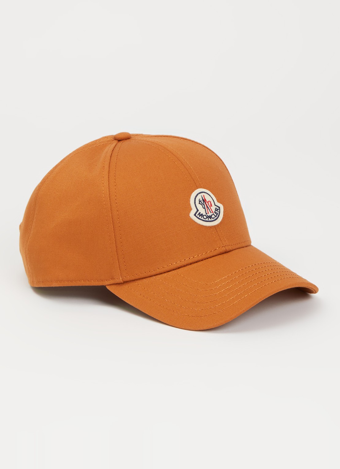 Moncler Pet met logo - voorkant donkeroranje