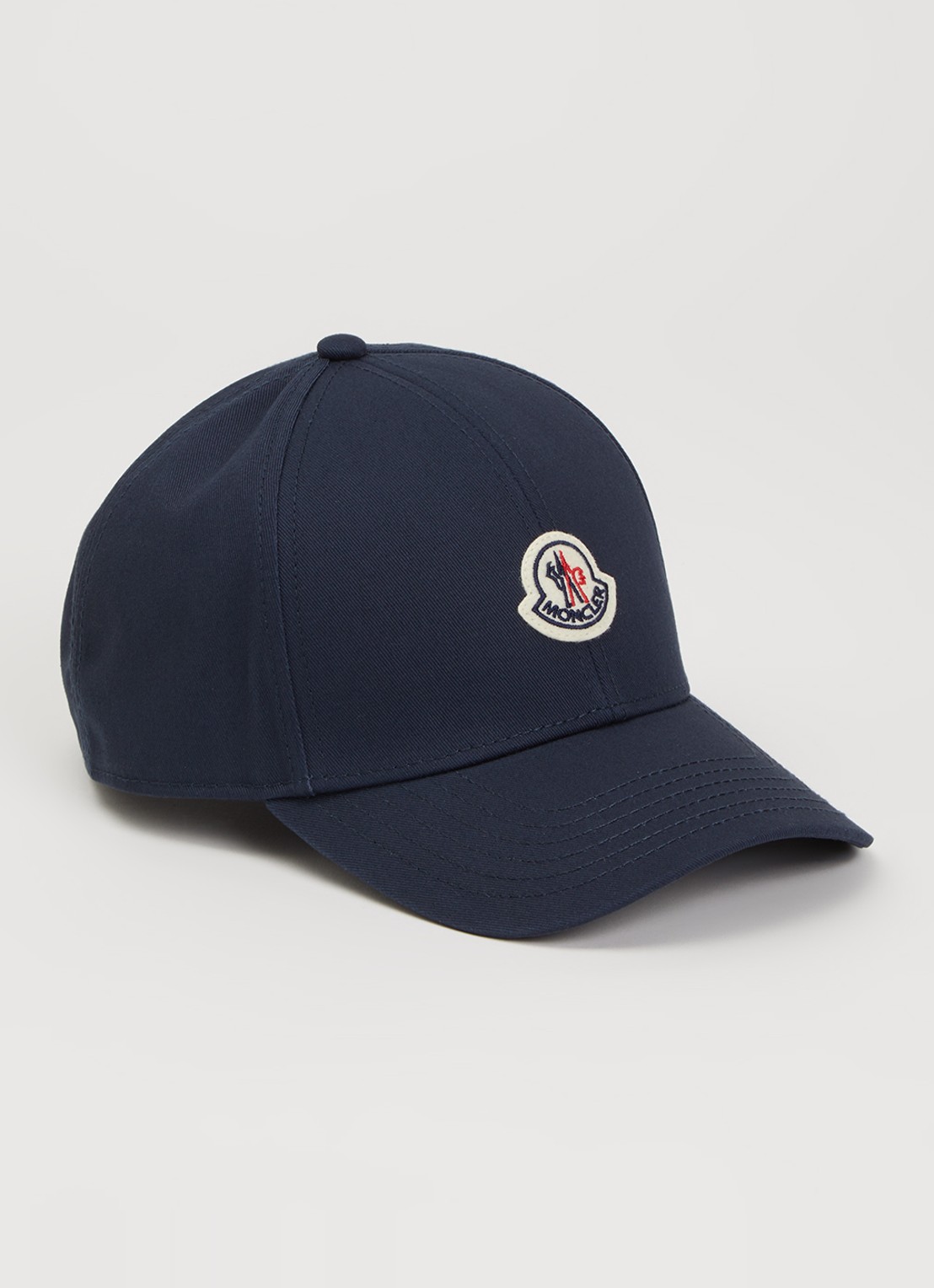Moncler Pet met logo - voorkant donkerblauw