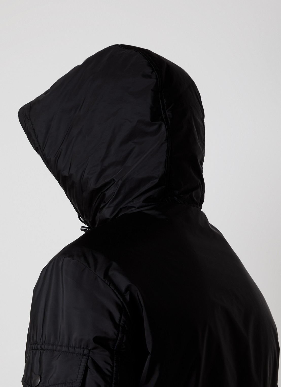 Moncler Poiliot jack met donsvulling en steekzakken - detail 6 zwart