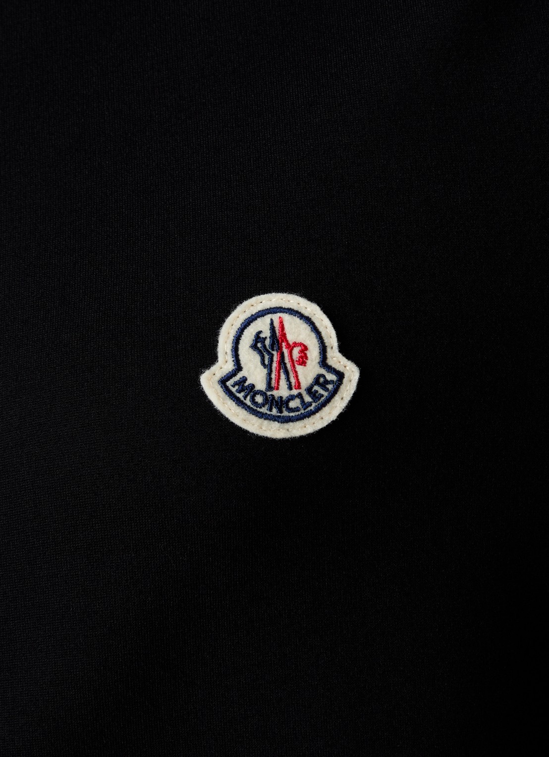 Moncler Punto Milano sweatvest met ritszakken en logo - detail 5 zwart