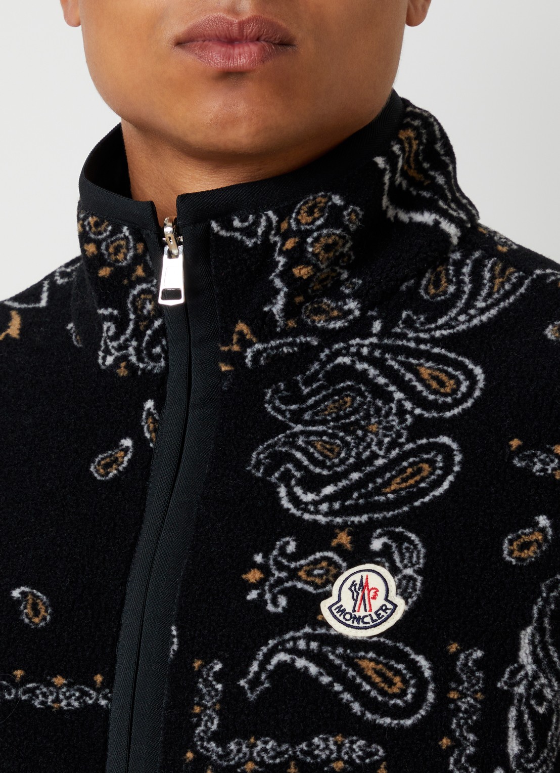 Moncler Reversible bodywarmer met steekzakken - detail 3 antraciet