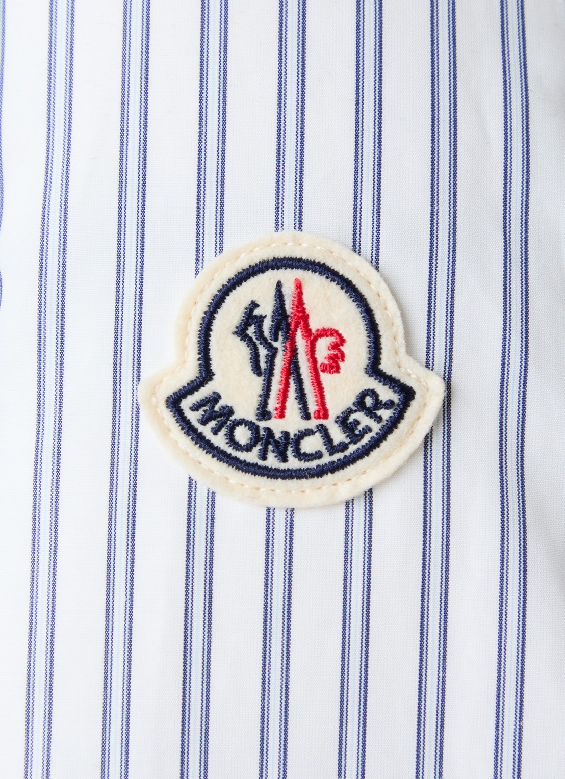 Moncler Reversible gewatteerd jack met donsvulling en steekzakken - detail 6 wit