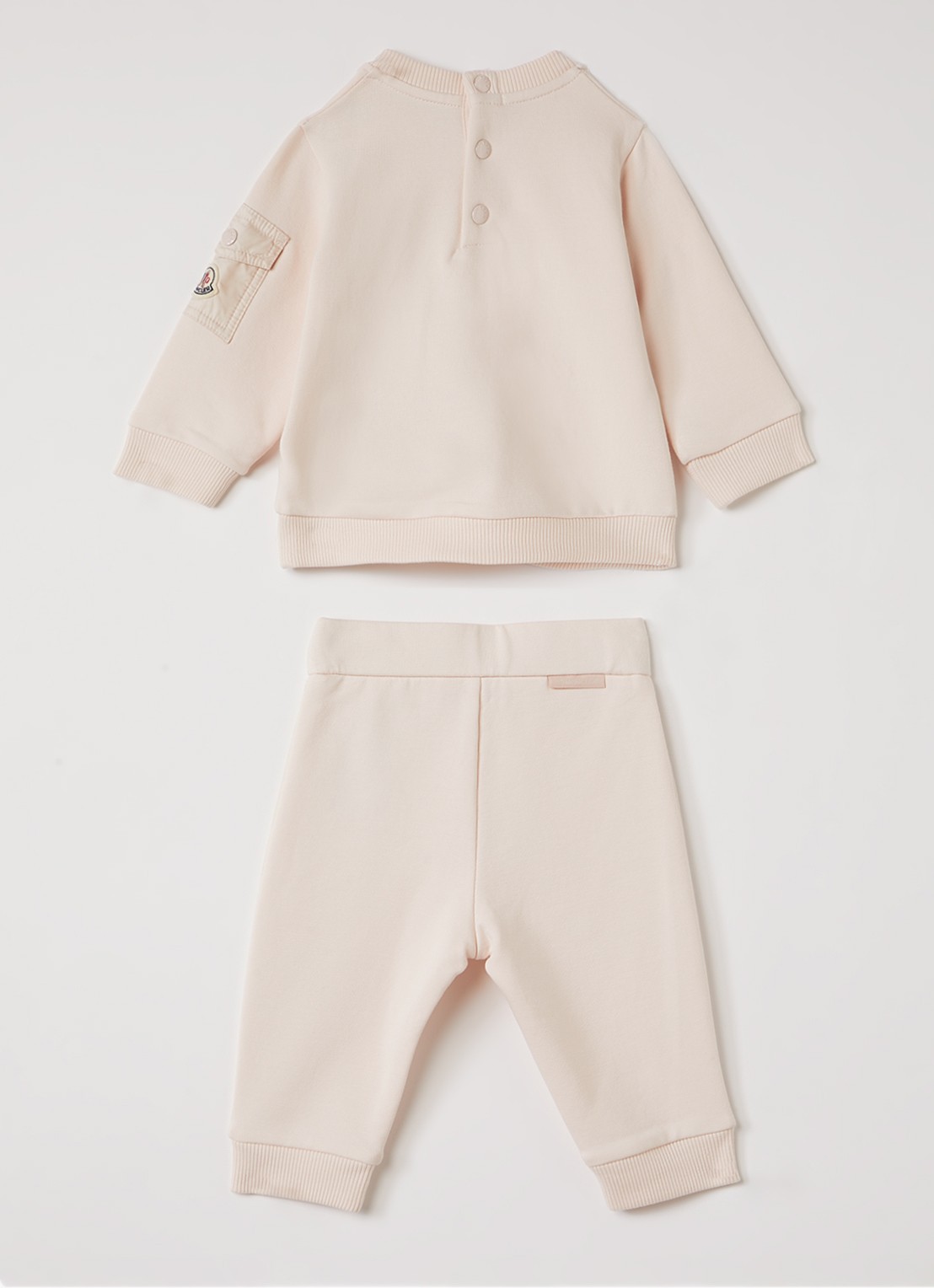 Moncler Set van sweater met joggingbroek 2-delig - voorkant 2 roze