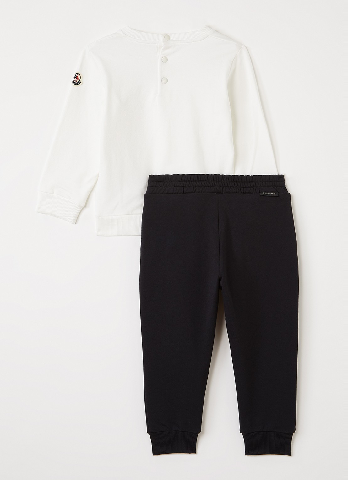 Moncler Set van sweater met joggingbroek 2-delig - voorkant 2 zwart