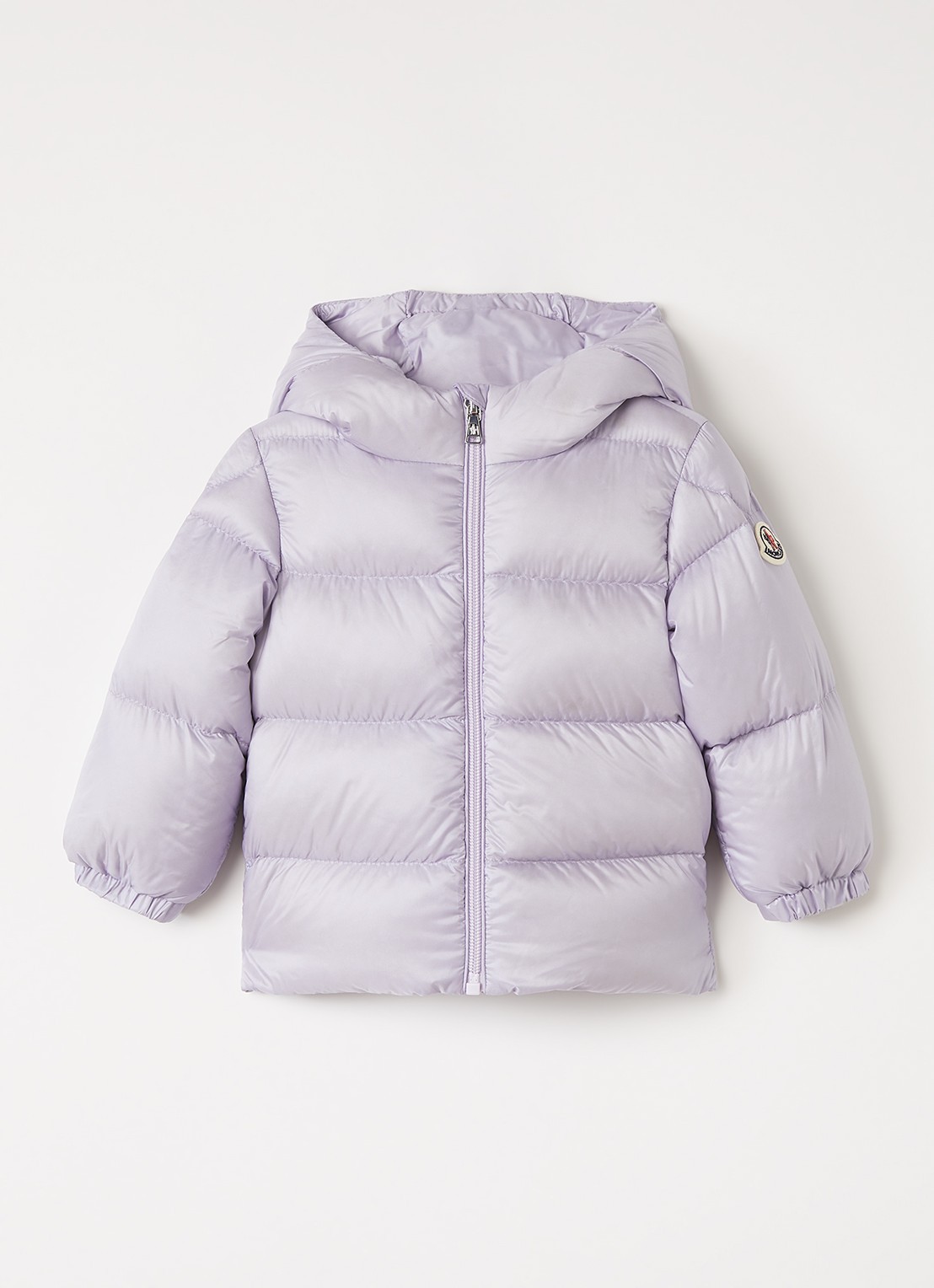 Moncler Sharon puffer jack met donsvulling - voorkant lichtpaars
