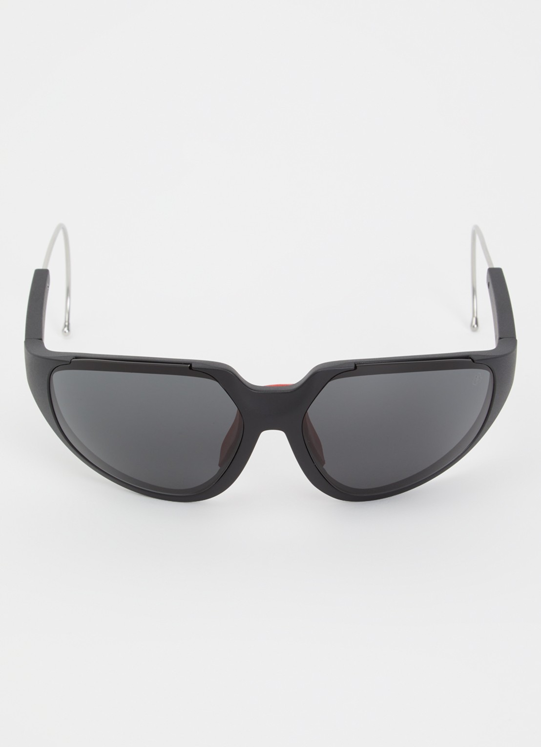 Moncler Shield zonnebril ME8008  - detail 2 zwart