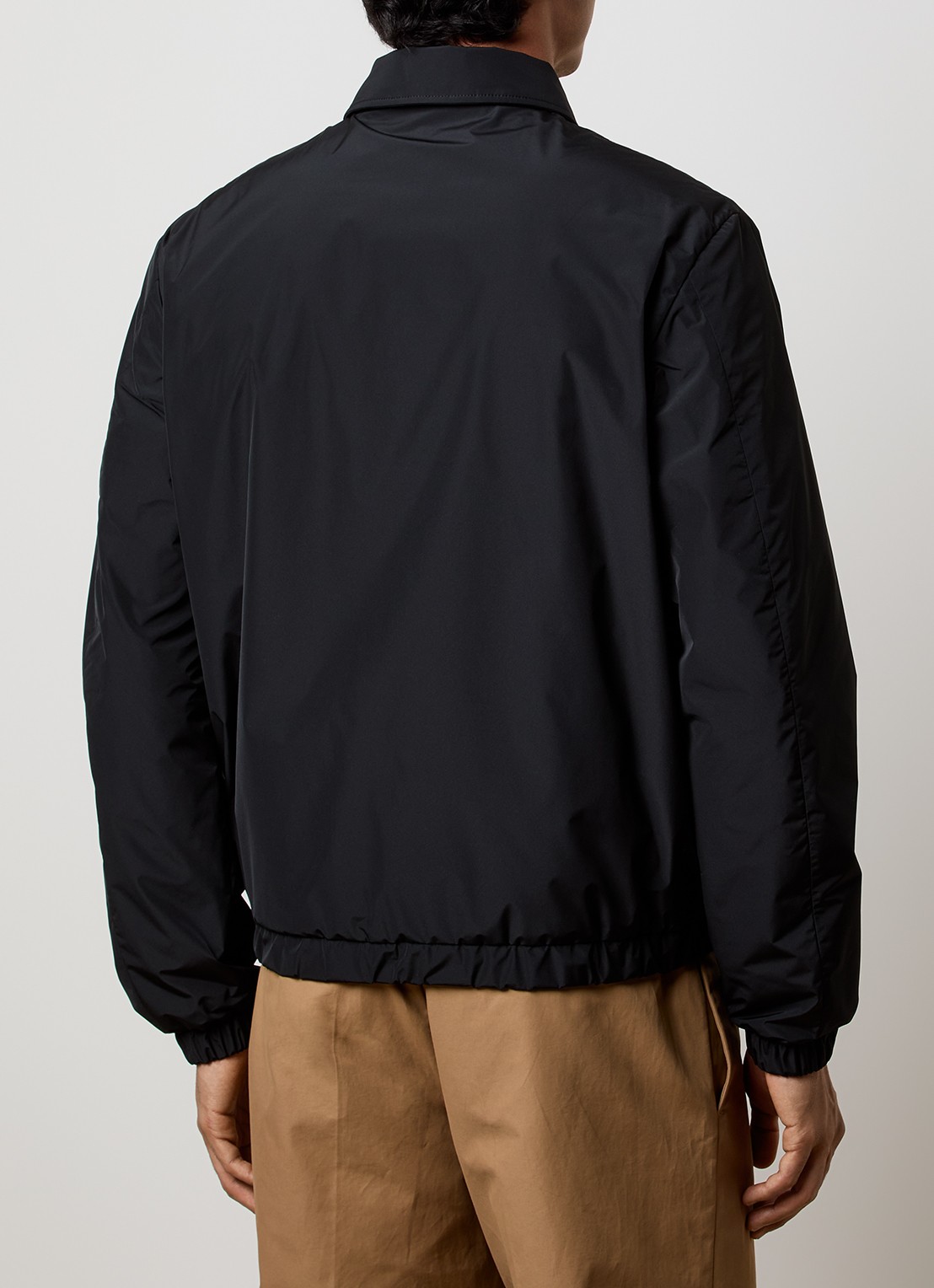 Moncler Socot jack met ritszakken - achterkant 3 zwart