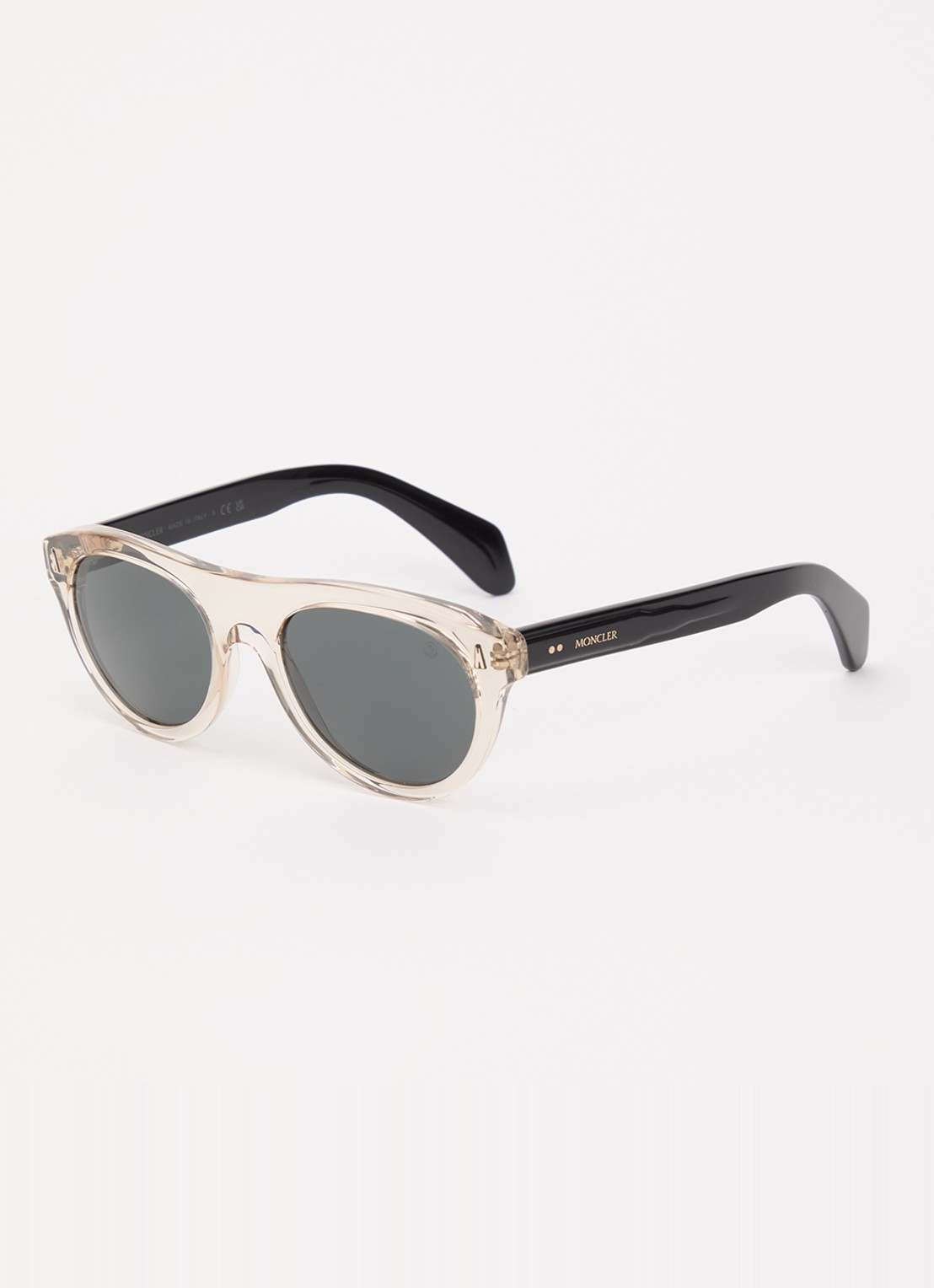 Moncler Splash zonnebril ME6022U - voorkant beige