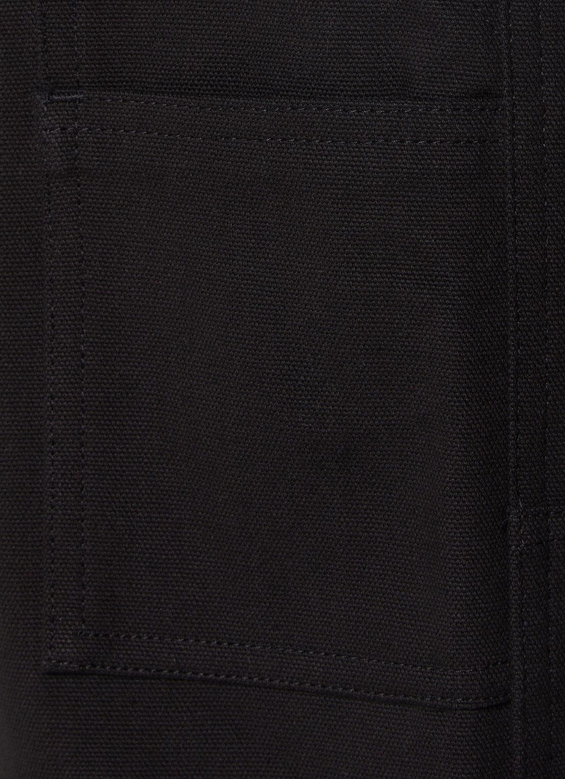 Moncler Straight fit broek met logoborduring  - detail 4 zwart