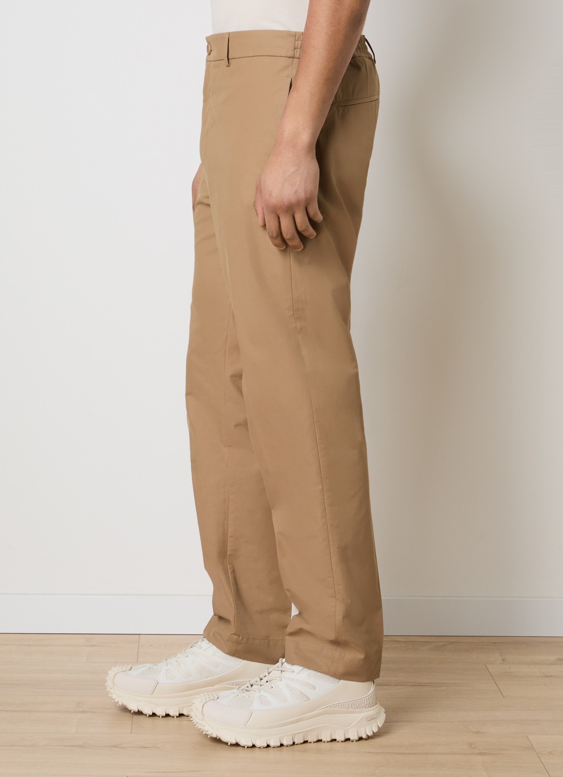 Moncler Straight fit chino met steekzakken - detail 4 camel