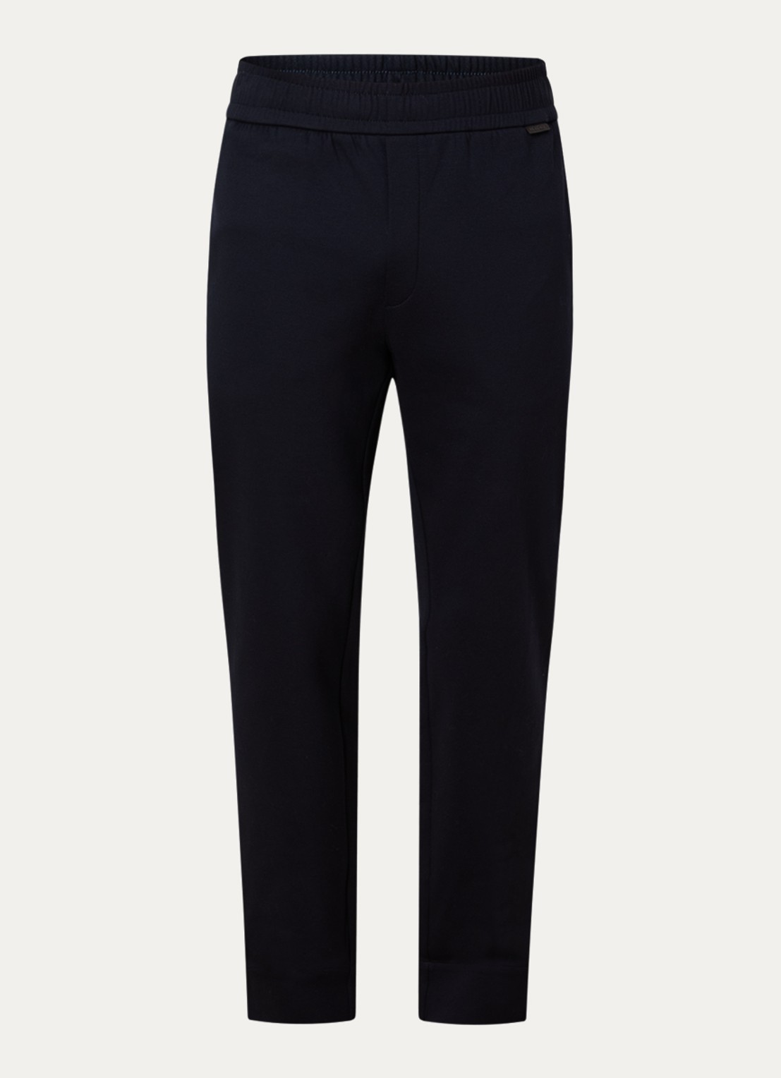 Moncler Straight fit joggingbroek met steekzakken - voorkant 4 donkerblauw