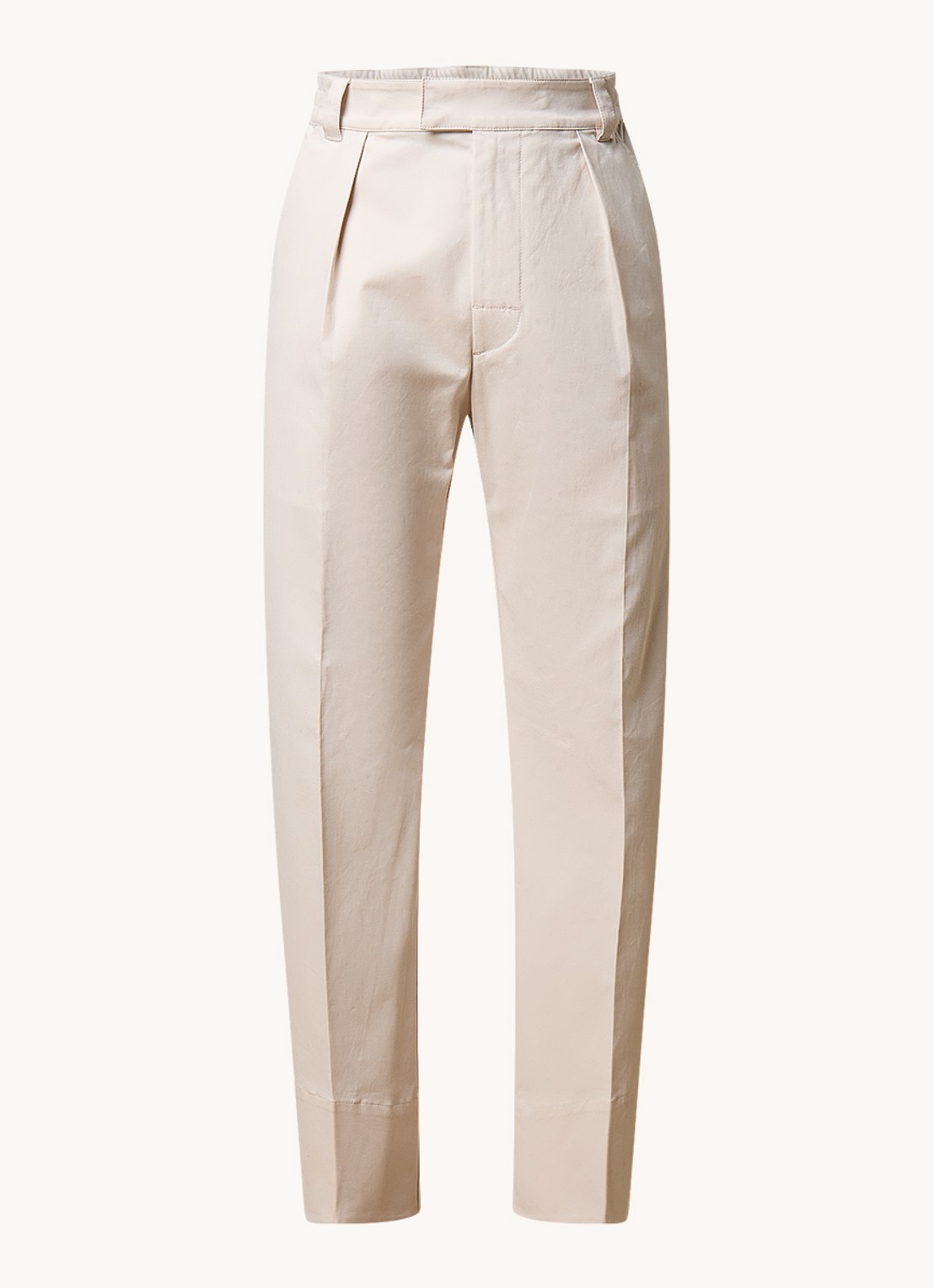 Moncler Straight fit pantalon met steekzakken - voorkant 5 creme
