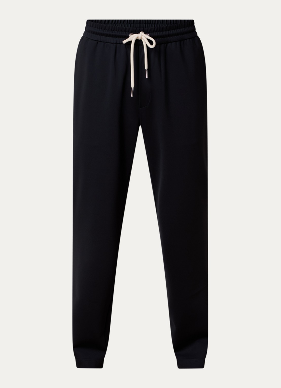 Moncler Straight fit trackpants met steekzakken - voorkant 4 donkerblauw