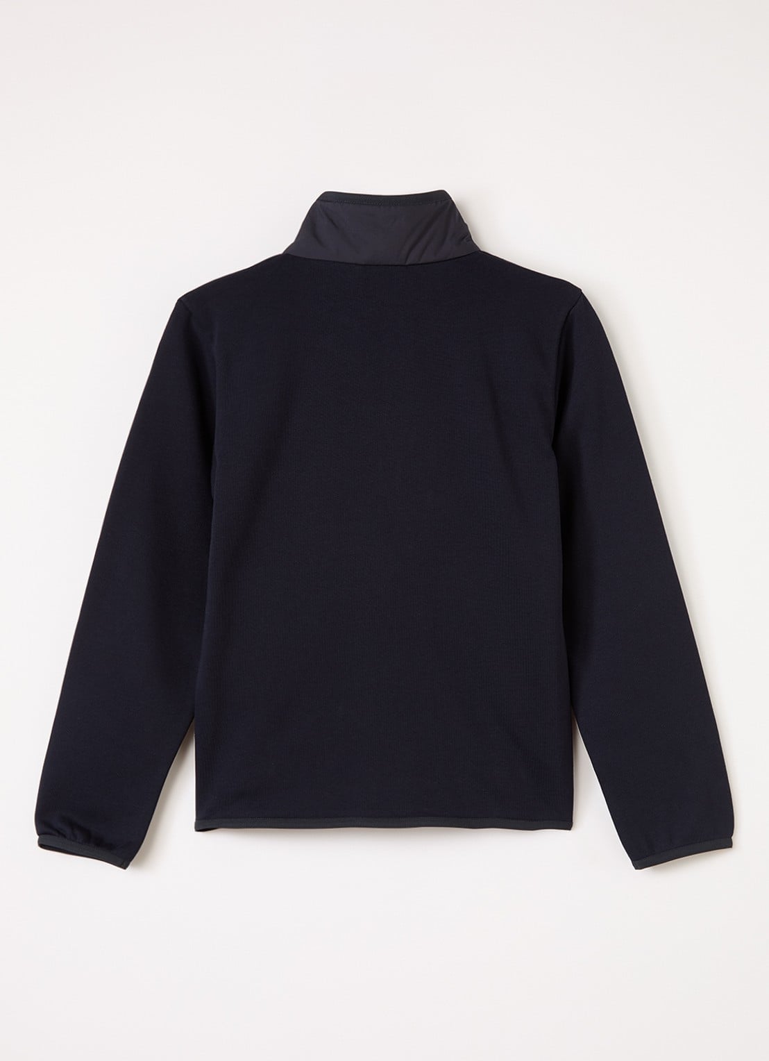 Moncler Sweatvest met logo - achterkant donkerblauw