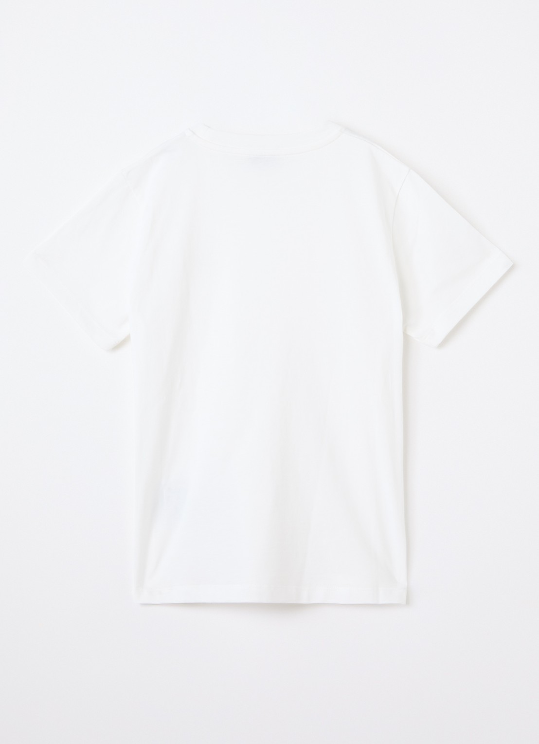 Moncler T-shirt met logoborduring - voorkant 2 lichtroze