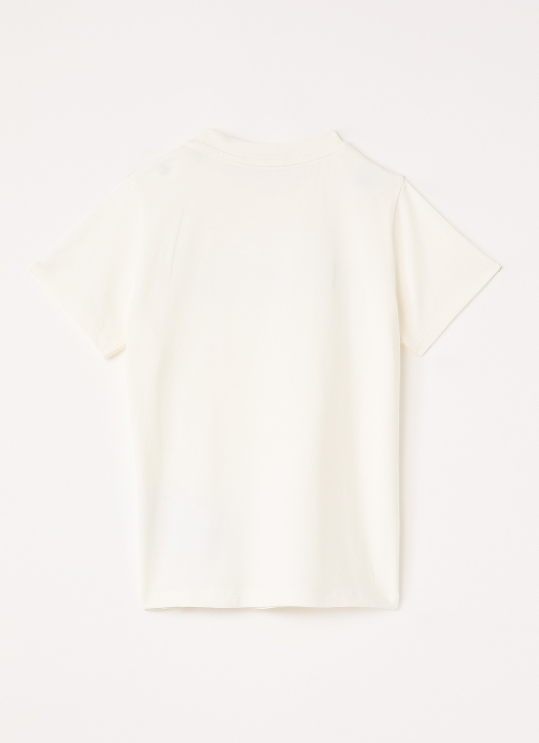 Moncler T-shirt met logoprint - voorkant 2 wit