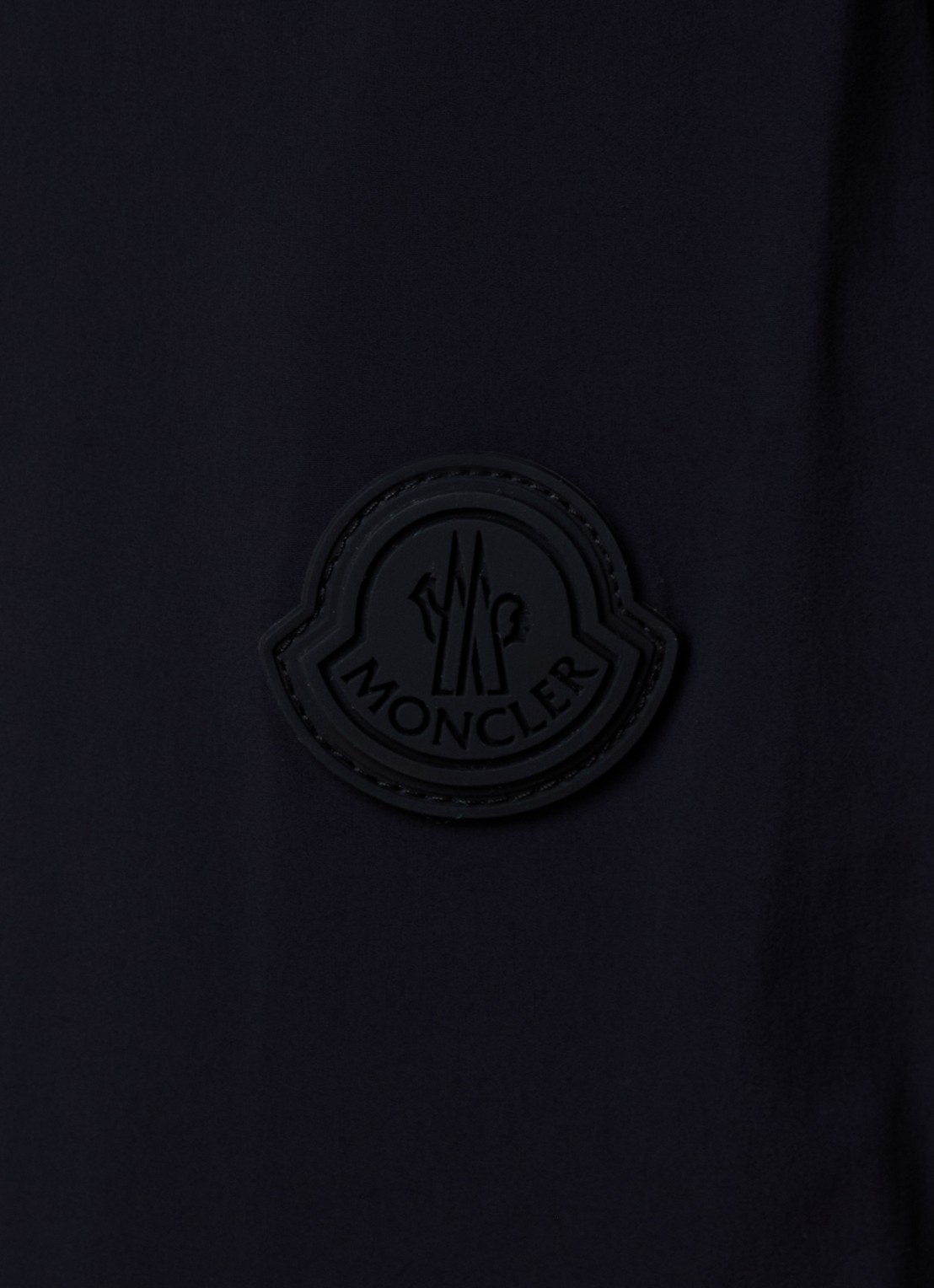 Moncler Tapered fit joggingbroek met ritszakken - detail 4 zwart