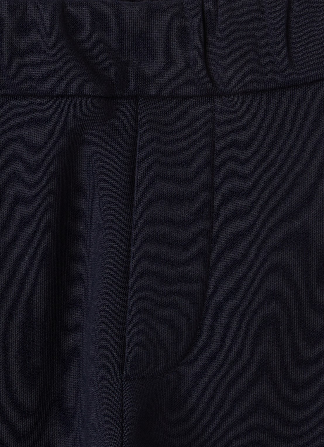 Moncler Teddy tapered fit joggingbroek teddy detail - detail donkerblauw
