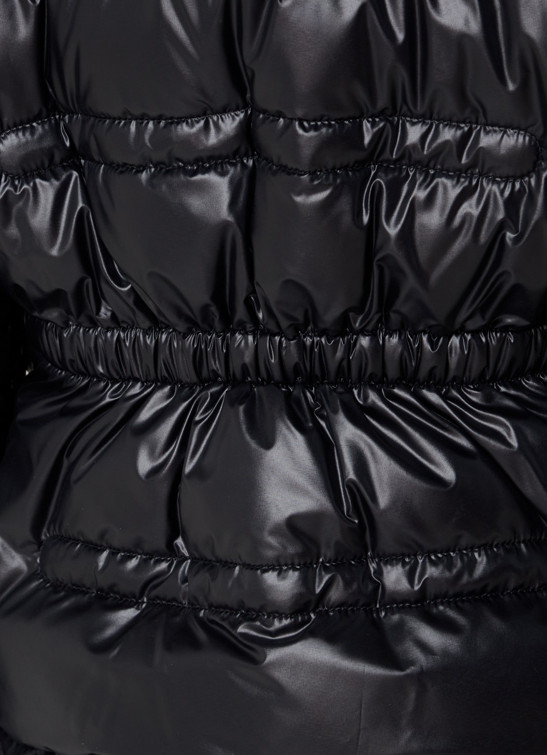 Moncler Tibre gewatteerd jack met donsvulling en ritszakken - detail 5 zwart