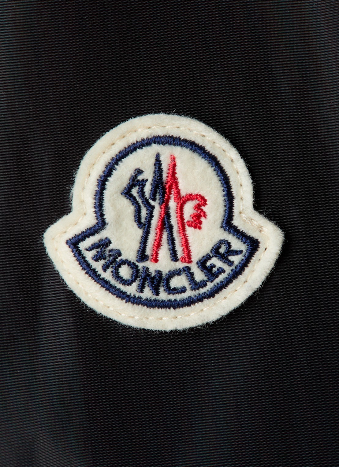 Moncler Top met strikdetail en pofmouw - detail 5 zwart