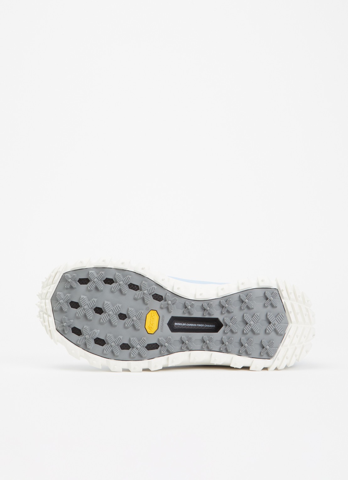 Moncler Trailgrip Gore-Tex sneaker met leren details - detail 4 lichtblauw