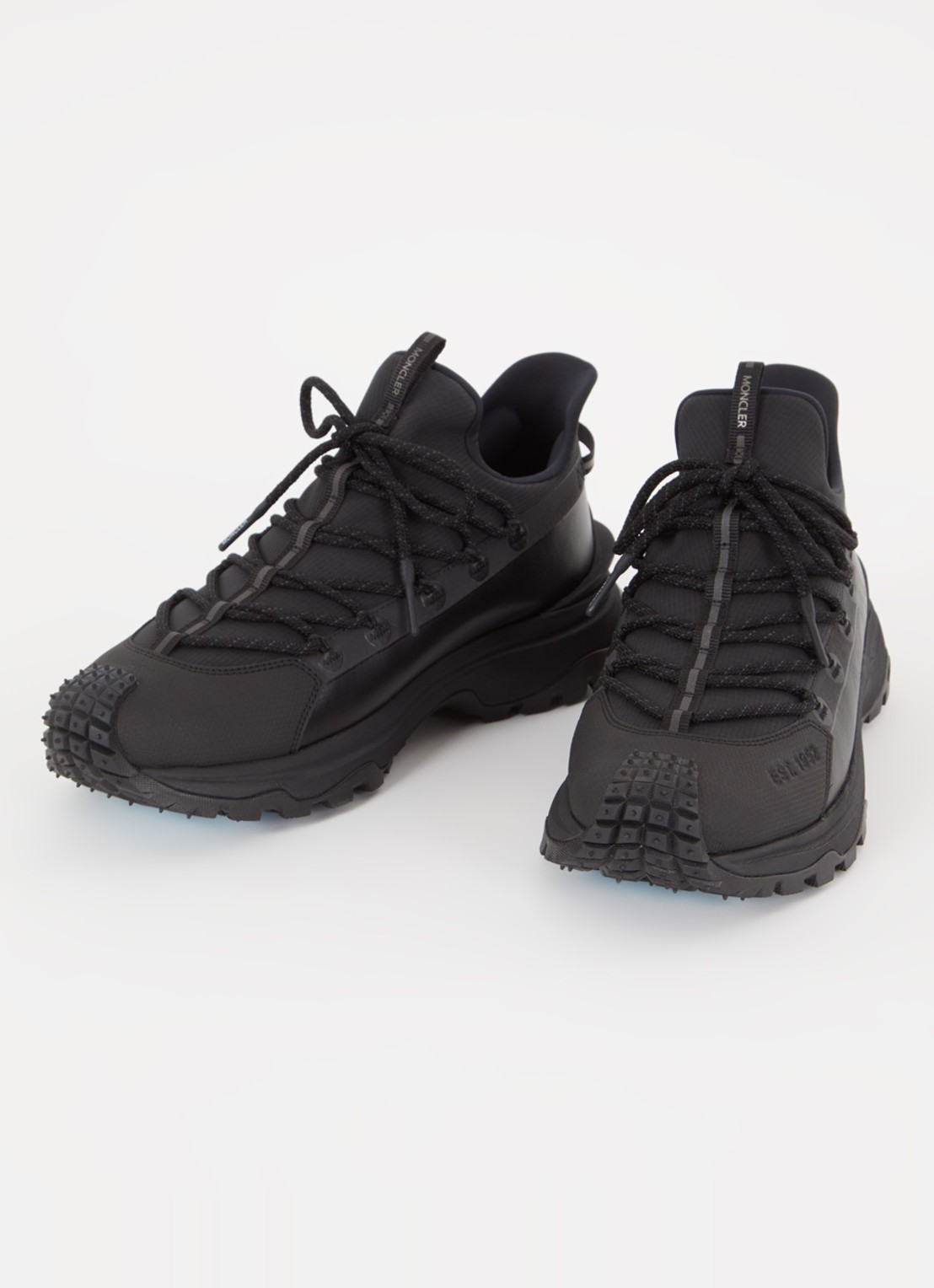 Moncler Trailgrip Lite 2 sneaker met logo - detail 4 zwart