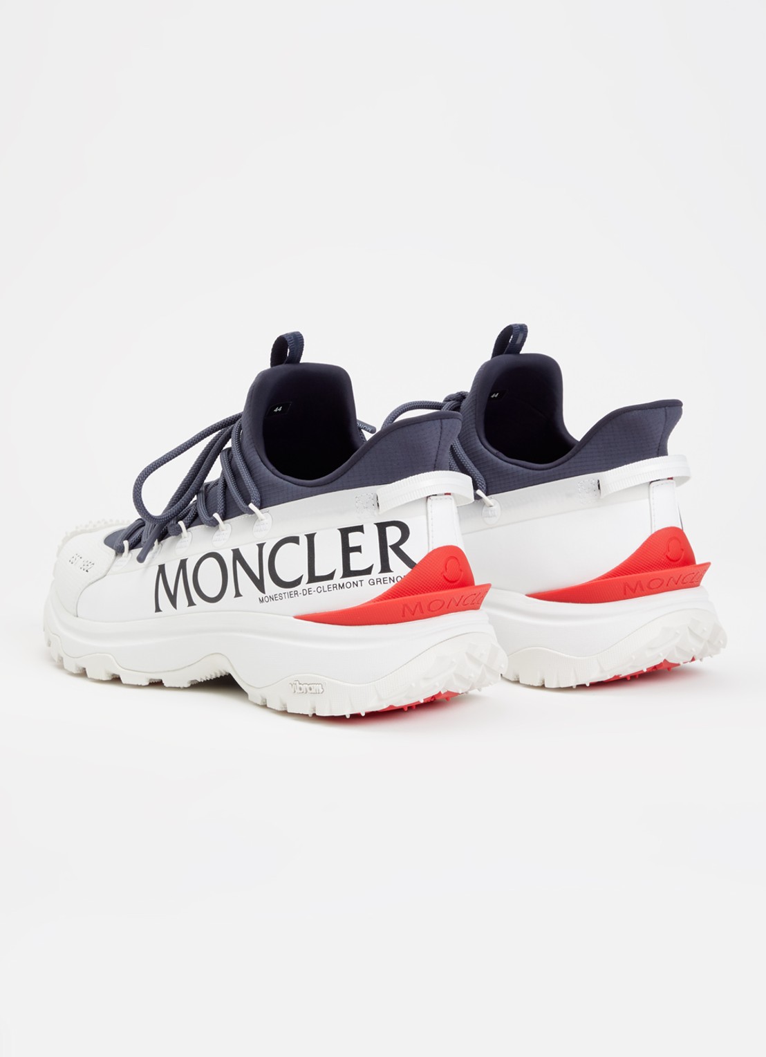 Moncler Trailgrip Lite2 sneaker met logo - achterkant 5 wit