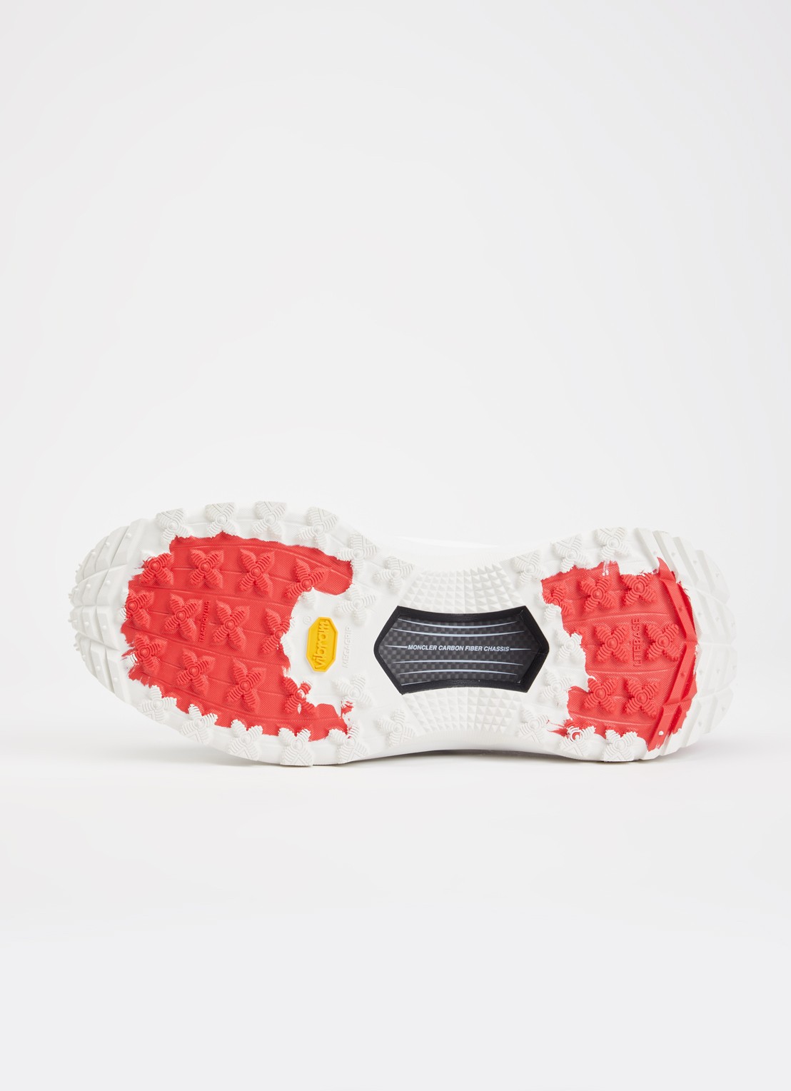 Moncler Trailgrip Lite2 sneaker met logo - detail 3 wit