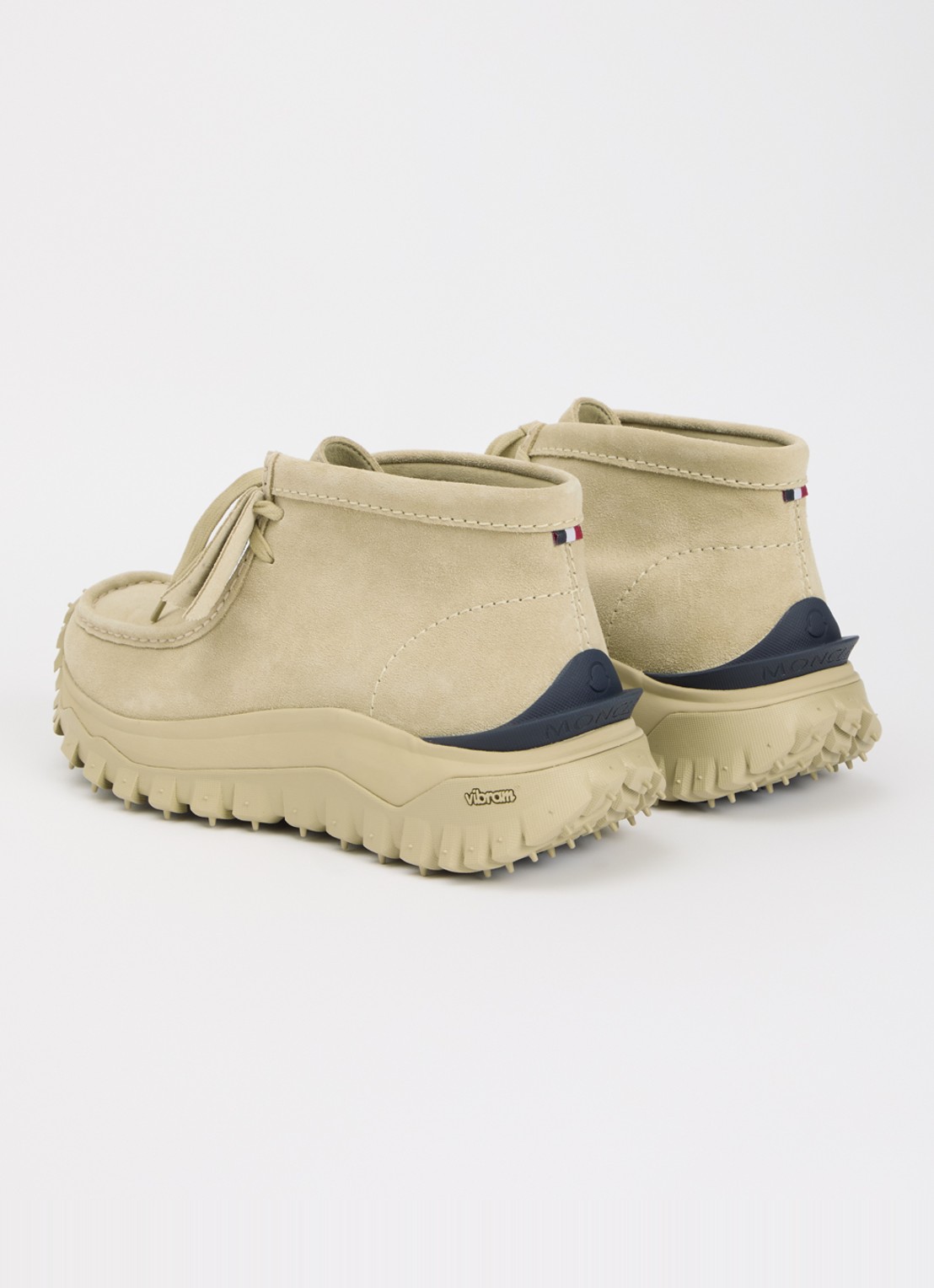 Moncler  Trailgrip Wallabee GTX veterboot van suède - achterkant 5 beige