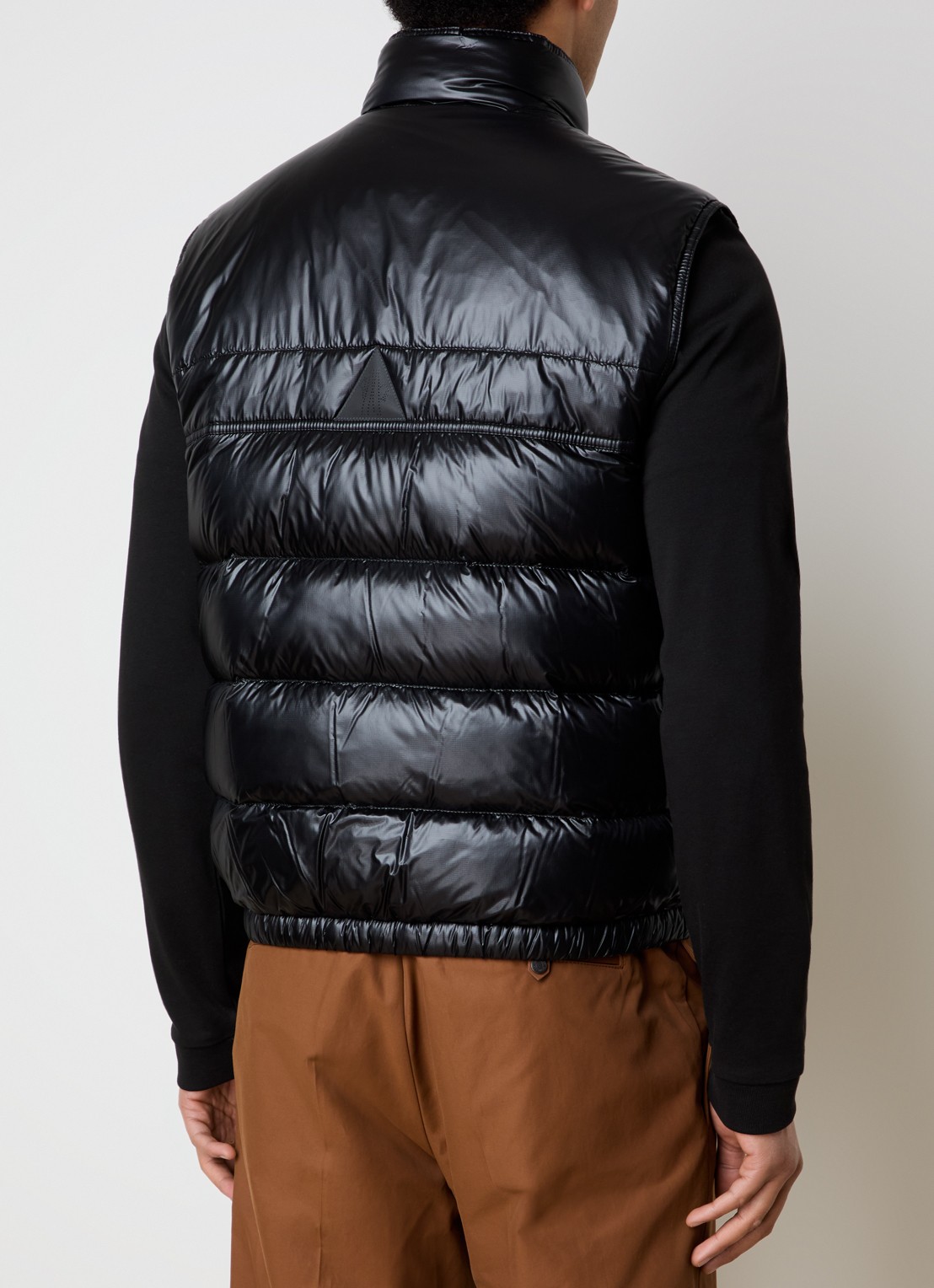 Moncler Uychi gewatteerd bomberjack met donsvulling - achterkant 3 zwart
