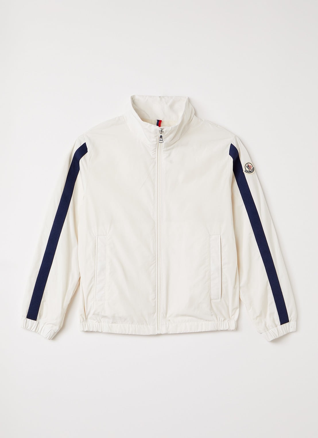 Moncler Venoste jack met steekzakken - voorkant gebroken wit