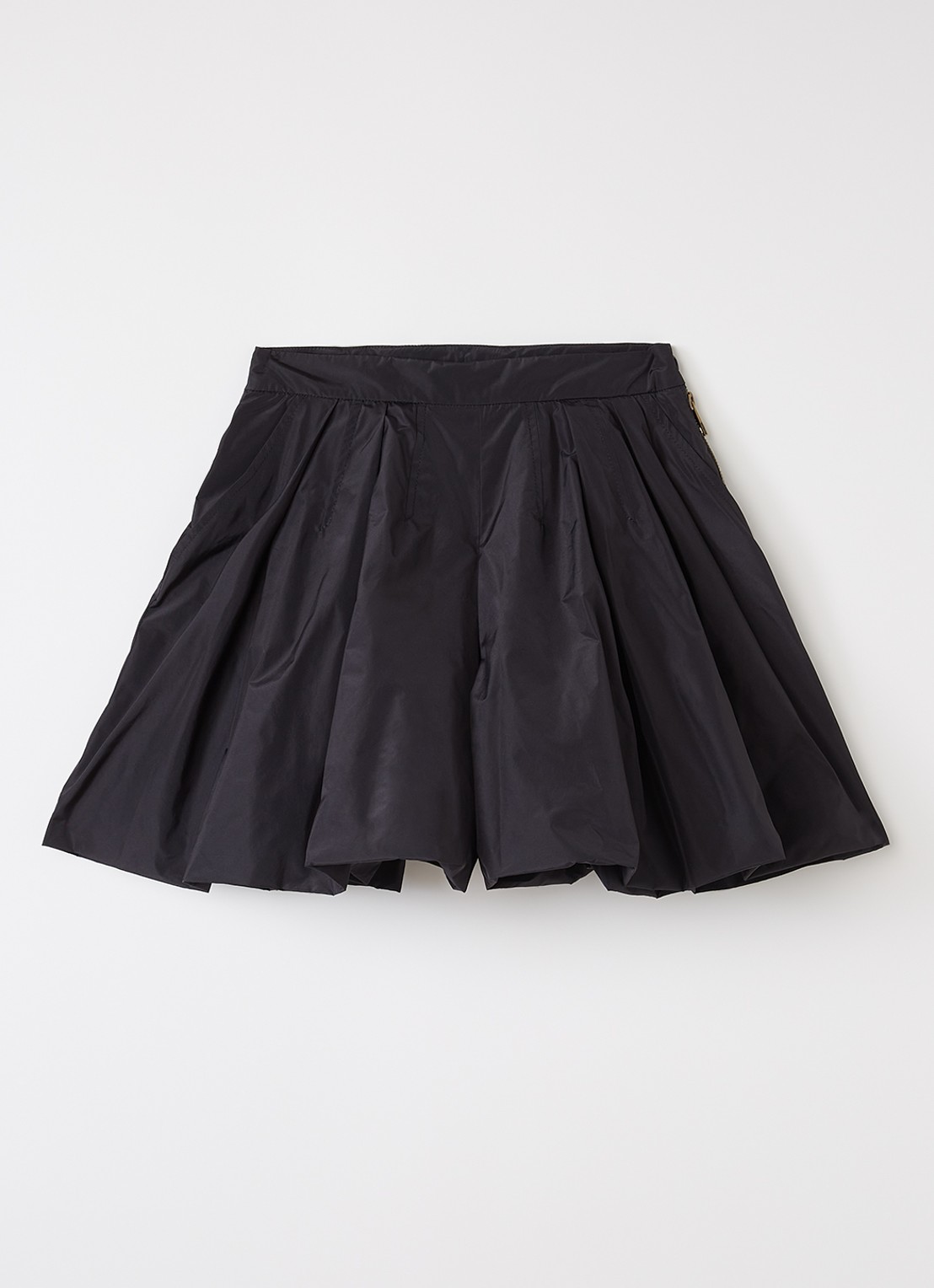 Moncler Wide fit korte broek met logoborduring - voorkant 2 donkerblauw
