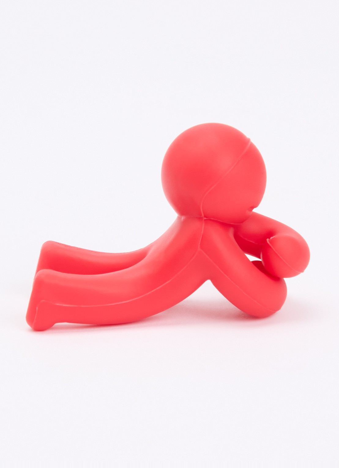 Monkey Business Hug Doug lepelhouder  - voorkant 2 rood