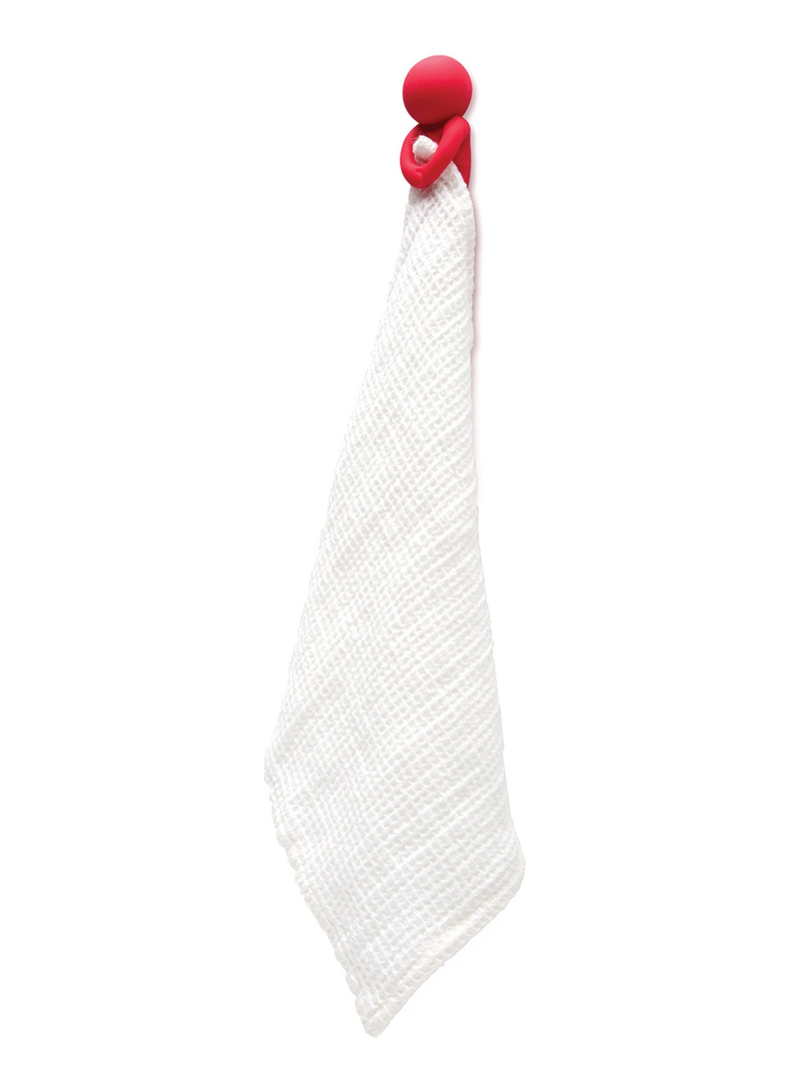 Monkey Business Modesto handdoekhaak - detail rood