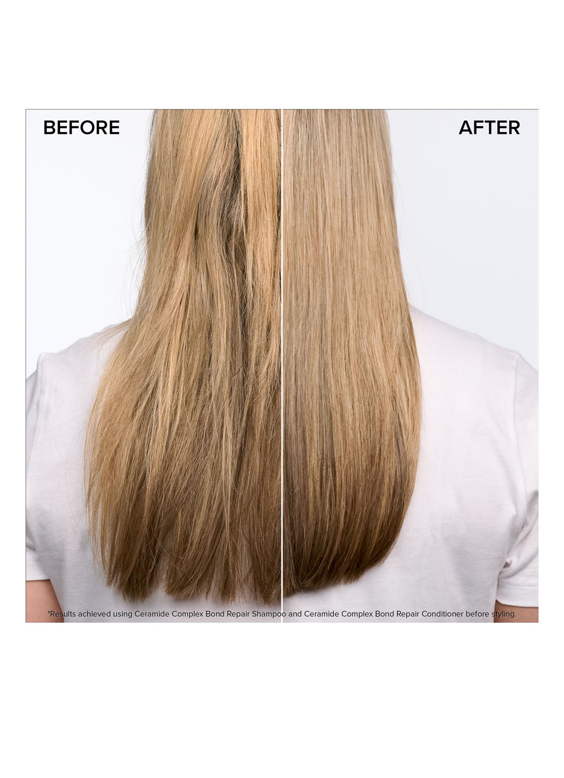 Monpure Ceramide Complex Bond Repair Shampoo - verzorgende shampoo - achterkant undefined
